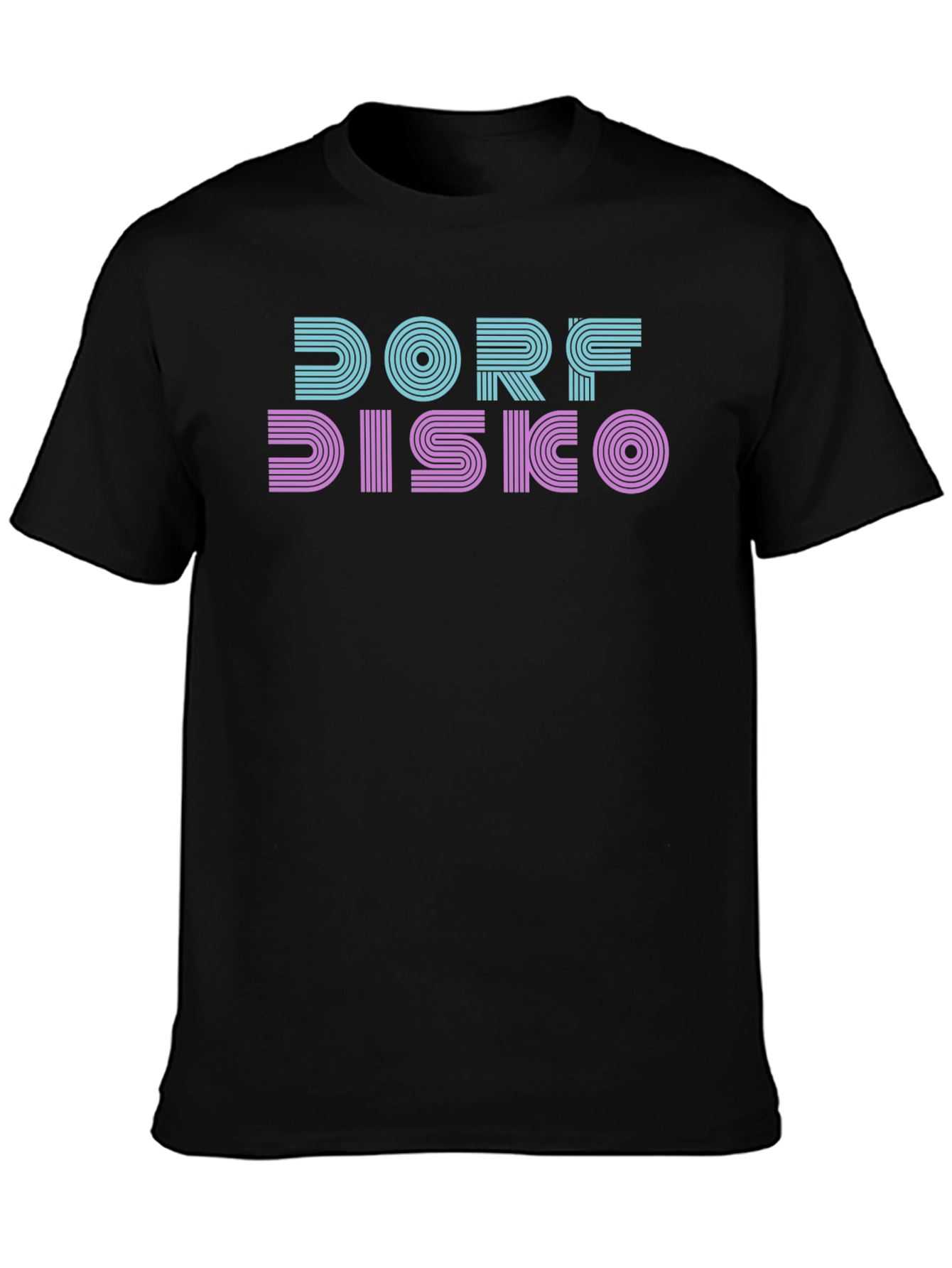 Dorf Disco Graphic Tee - Retro Style