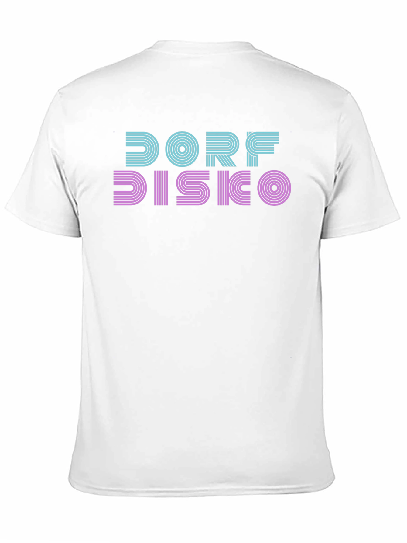 Dorf Disco Graphic Tee - Retro Style