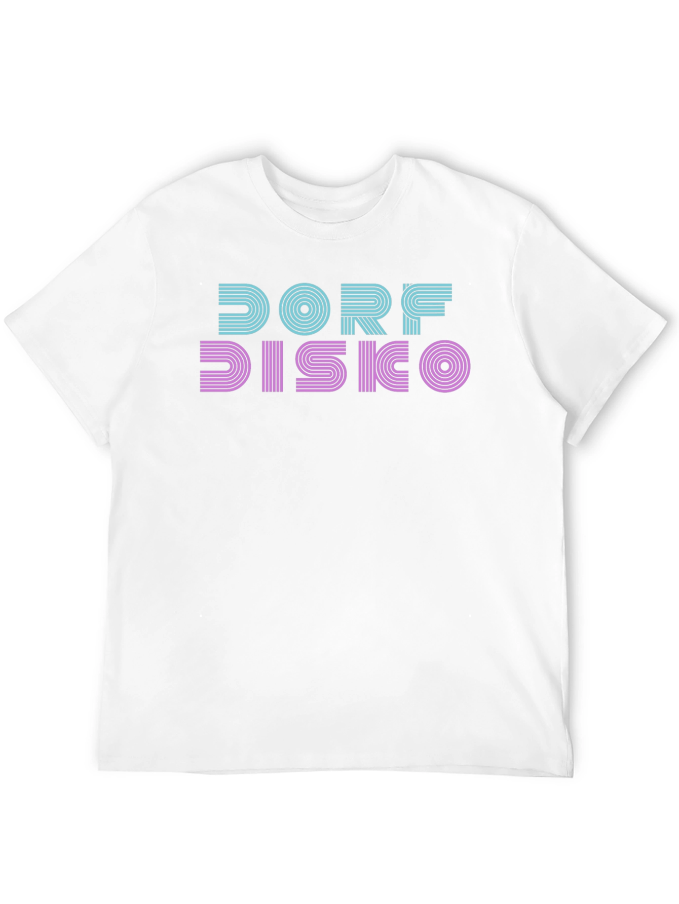 Dorf Disco Graphic Tee - Retro Style