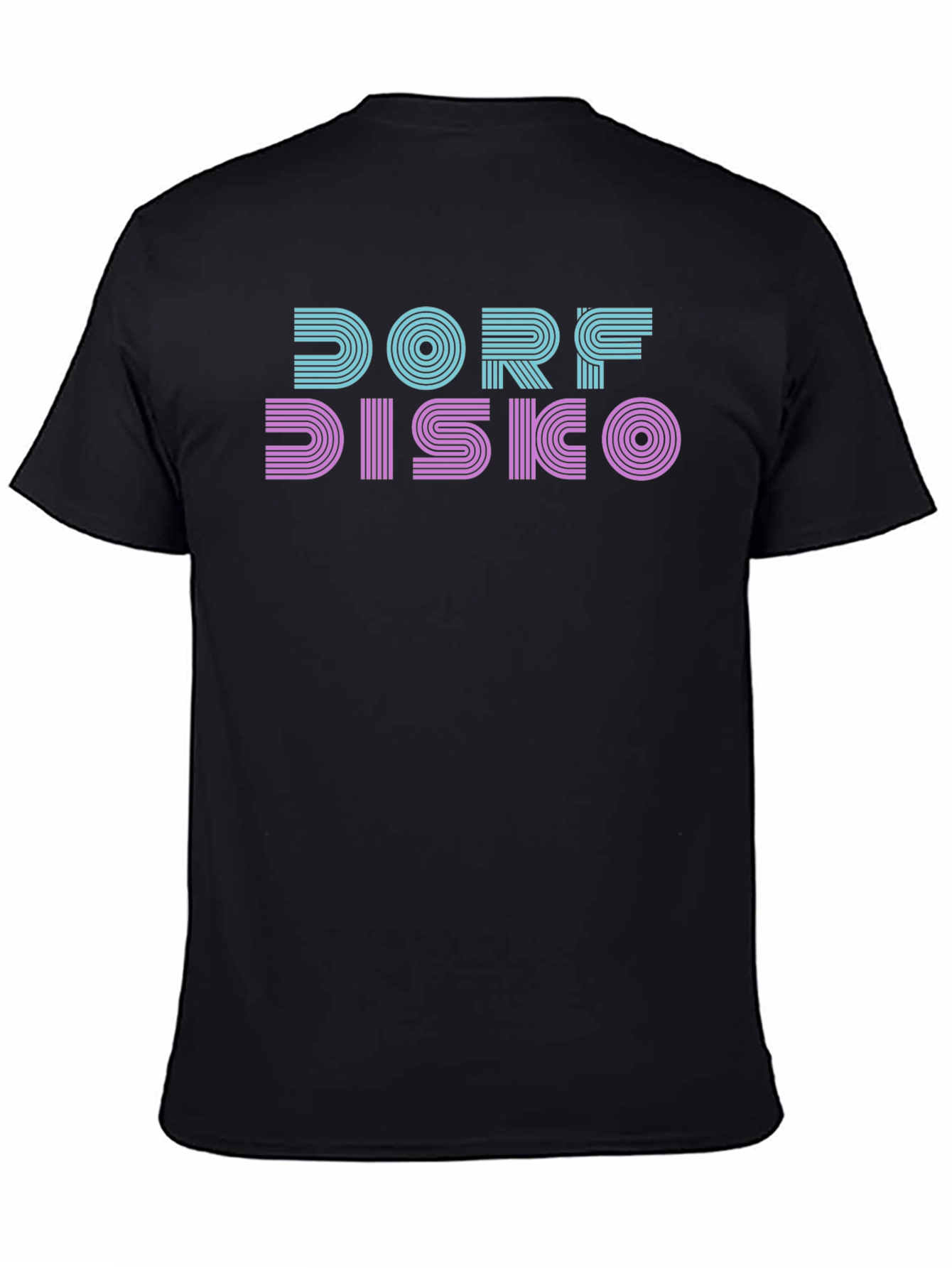 Dorf Disco Graphic Tee - Retro Style