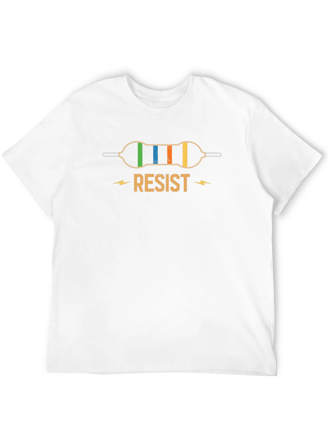 Resist T-Shirt - Funny Geeky Electronic Component Tee