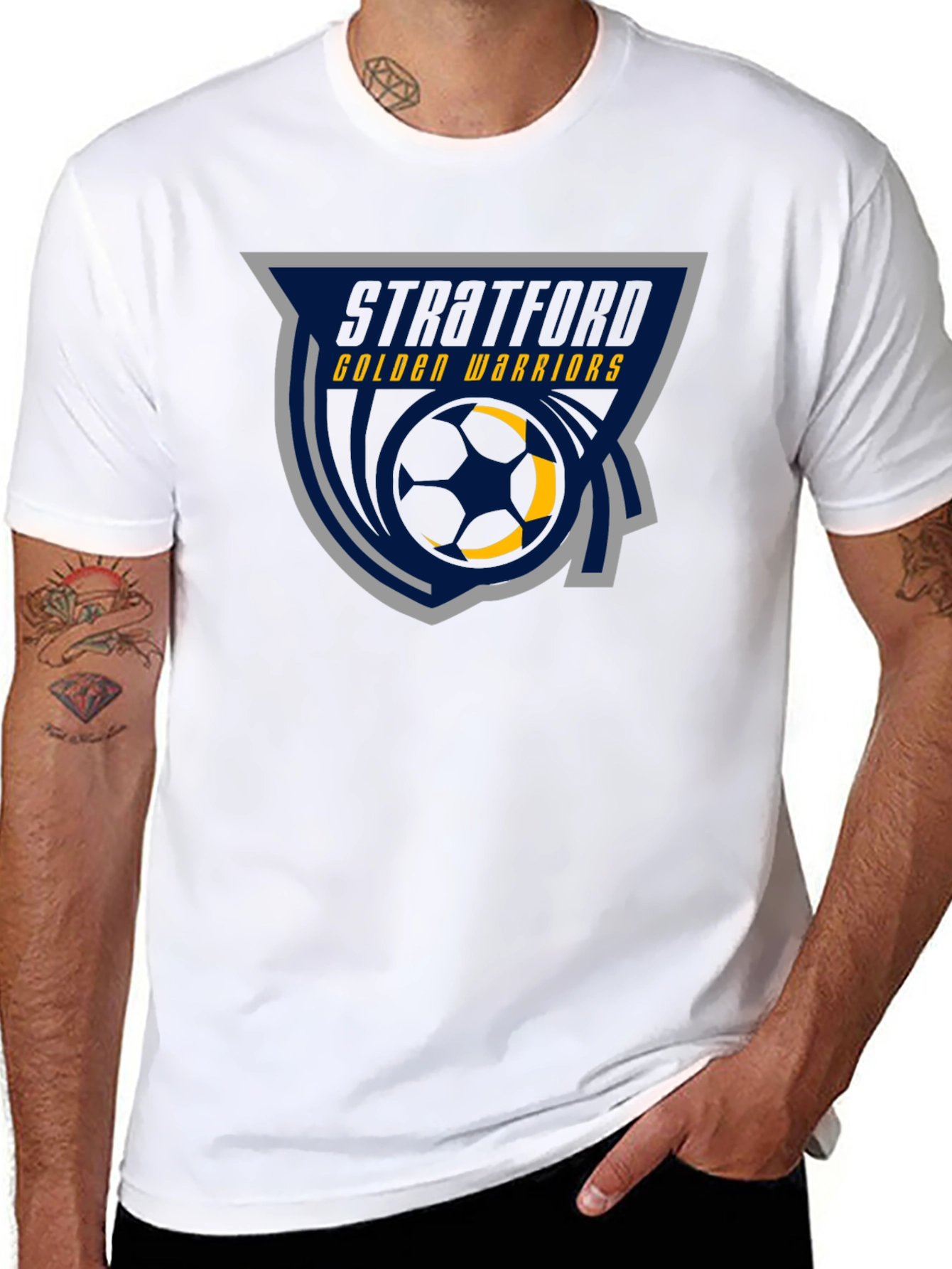 Stratford Golden Warriors Soccer T-Shirt