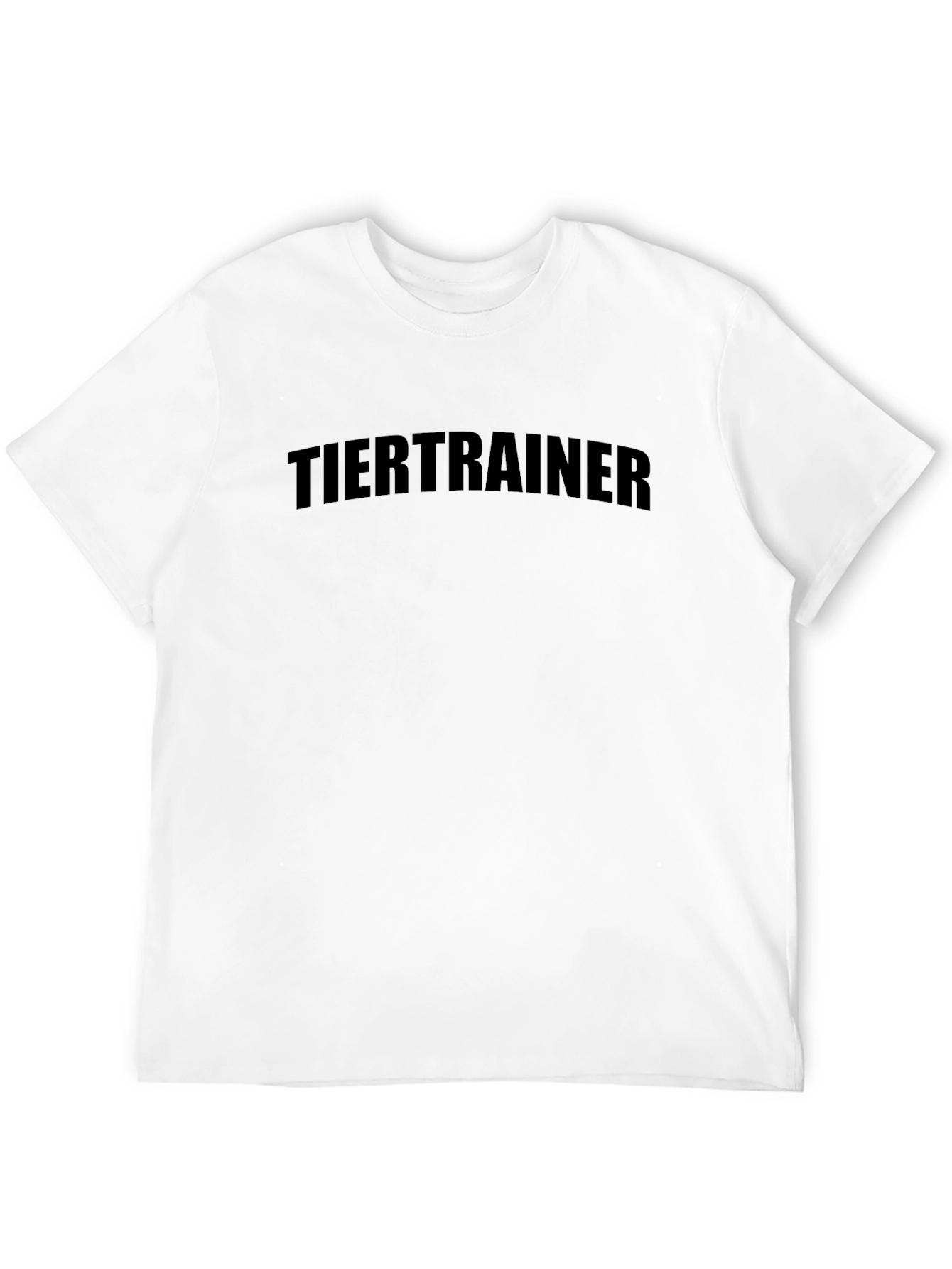 Tier Trainer T-Shirt - Black Crew Neck Tee