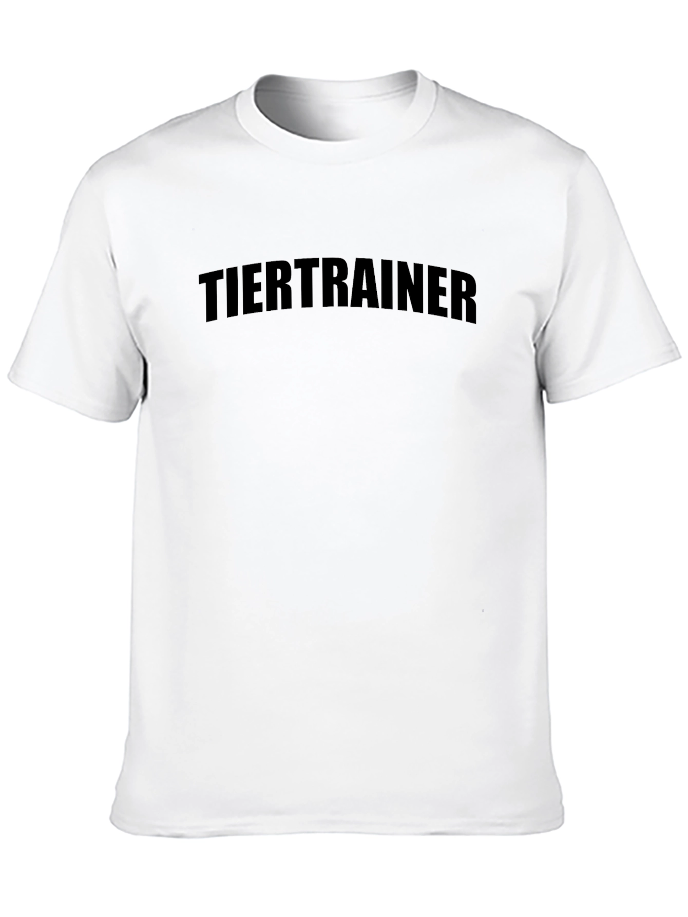 Tier Trainer T-Shirt - Black Crew Neck Tee
