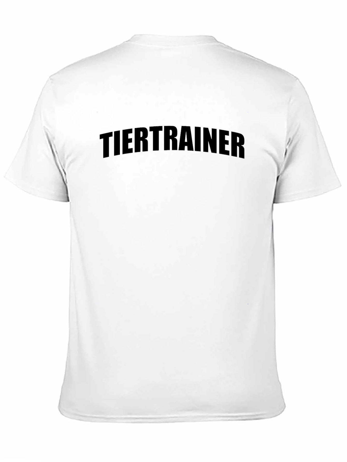 Tier Trainer T-Shirt - Black Crew Neck Tee
