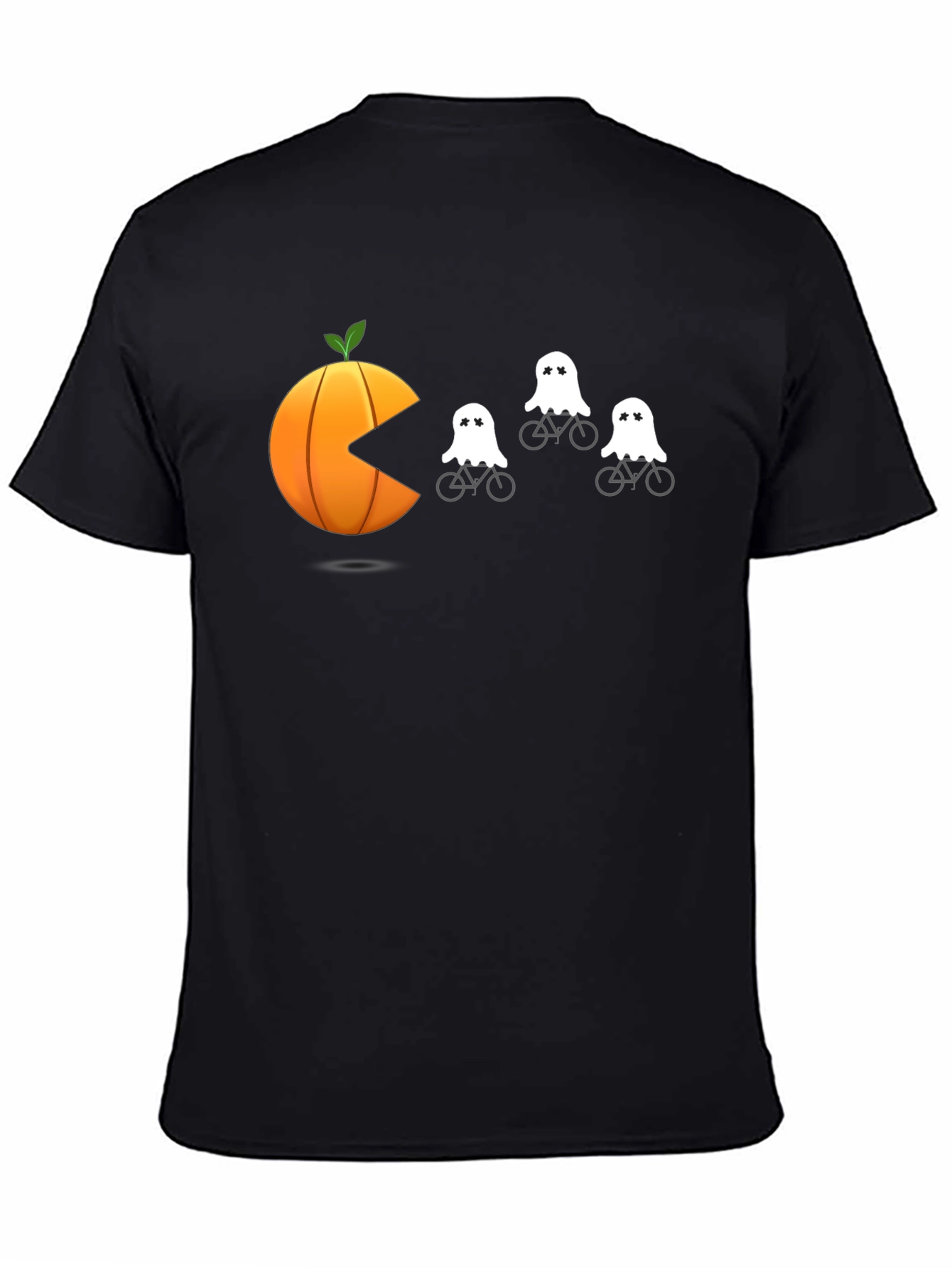 Halloween Ghost Bike T-Shirt