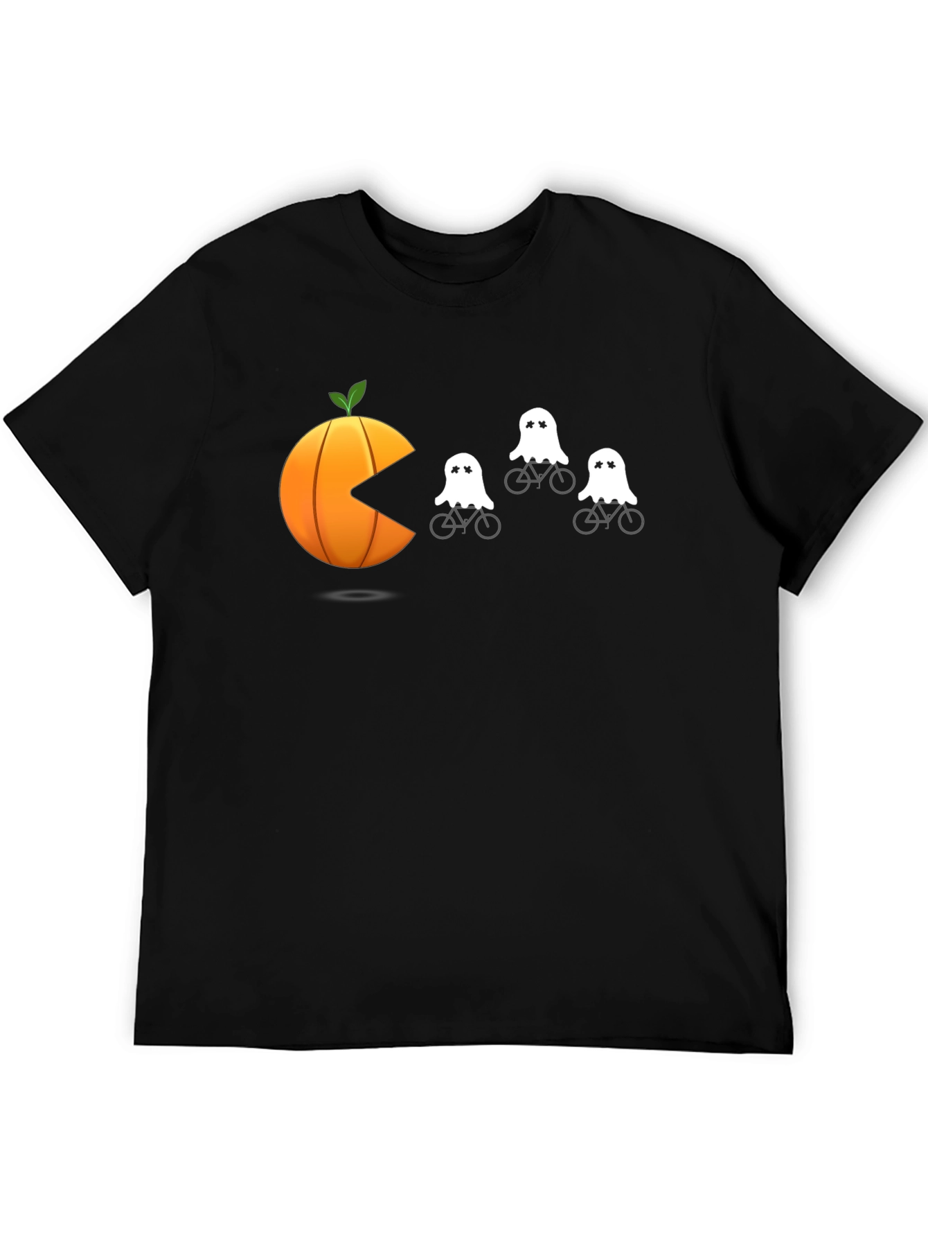 Halloween Ghost Bike T-Shirt