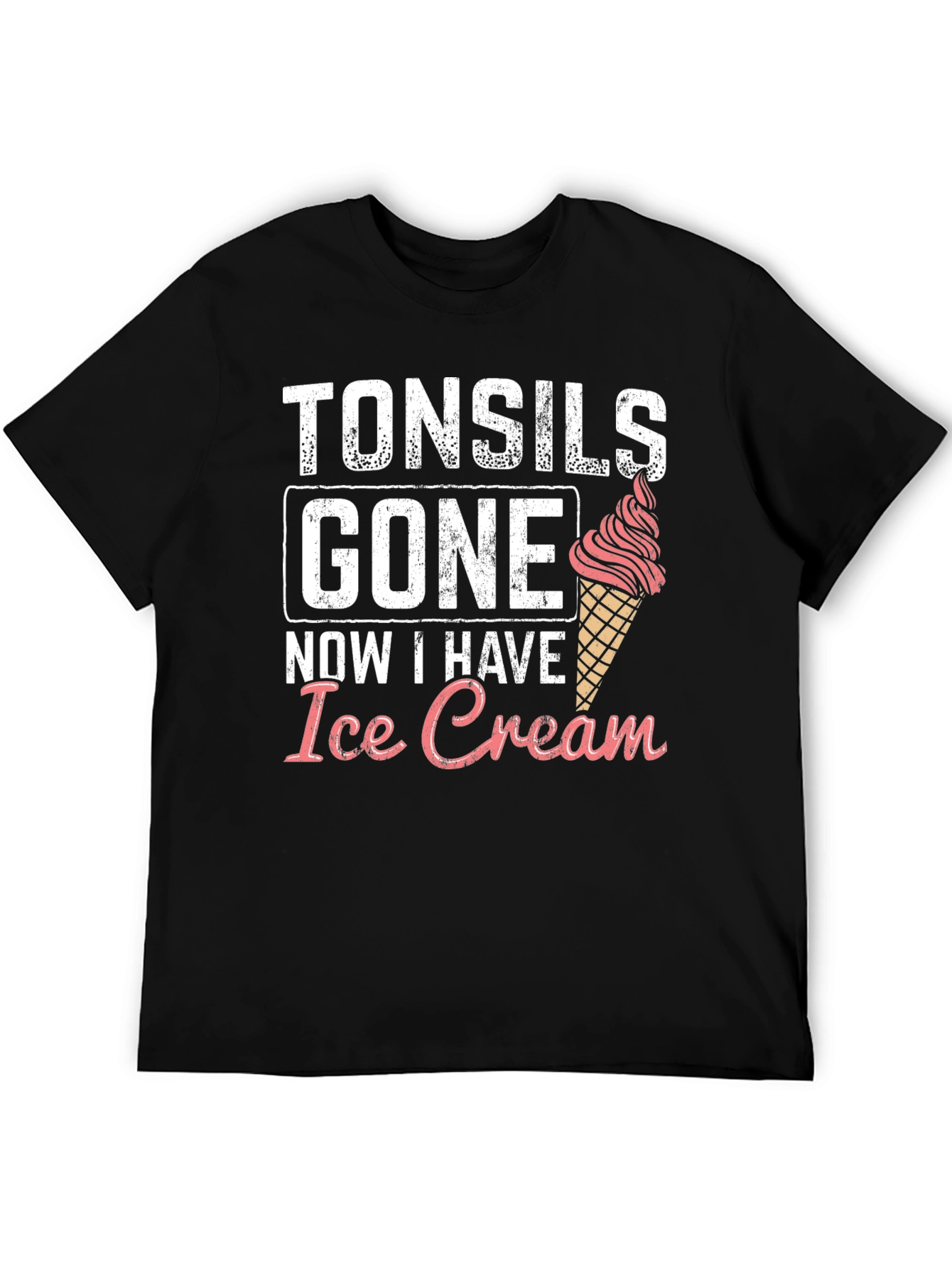 Tonsils Gone Ice Cream T-Shirt