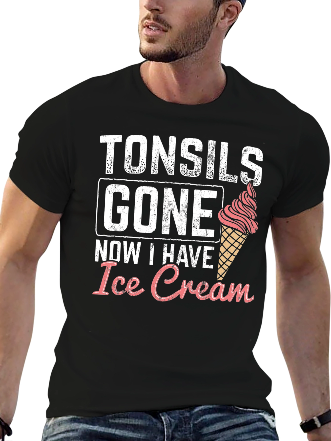 Tonsils Gone Ice Cream T-Shirt