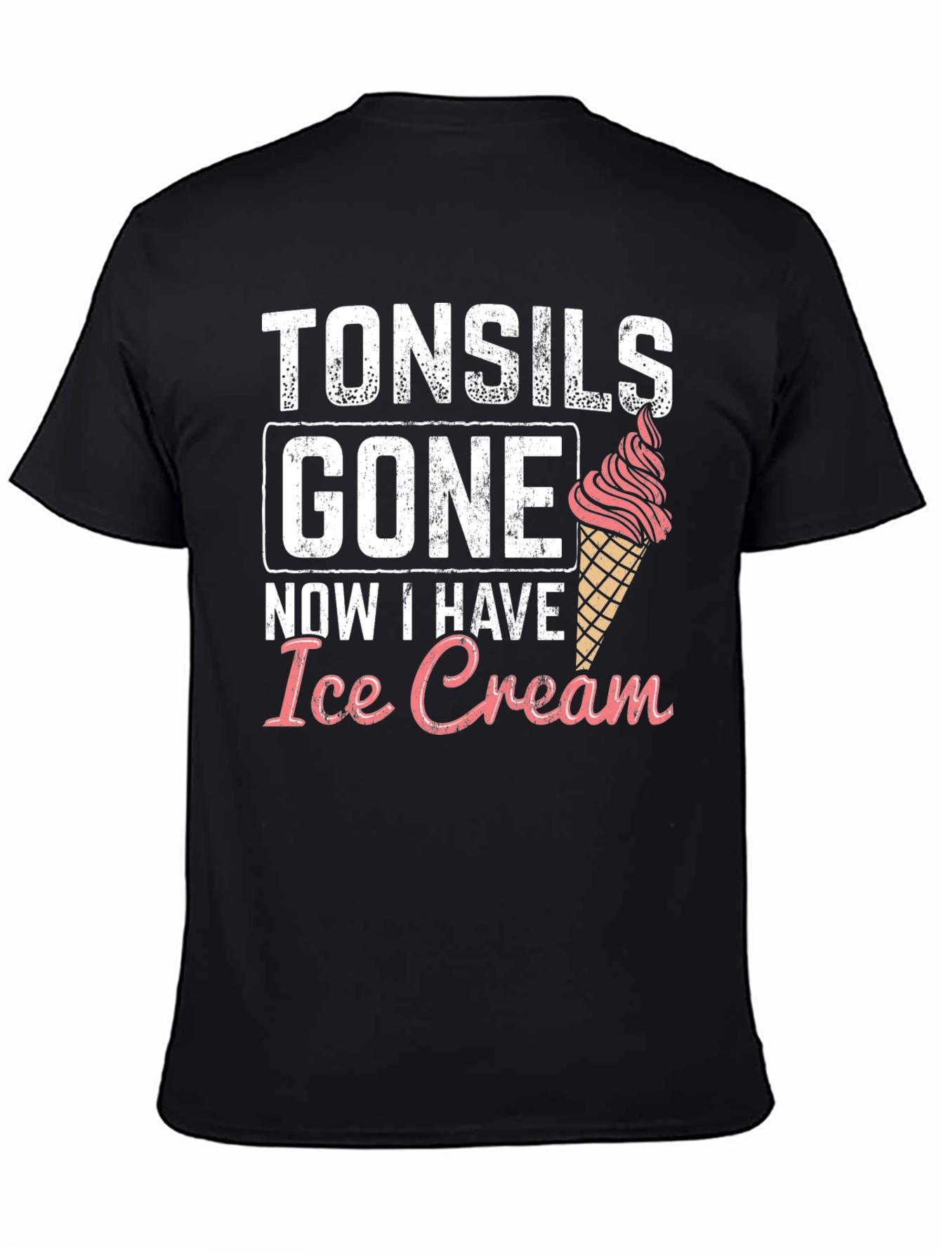Tonsils Gone Ice Cream T-Shirt