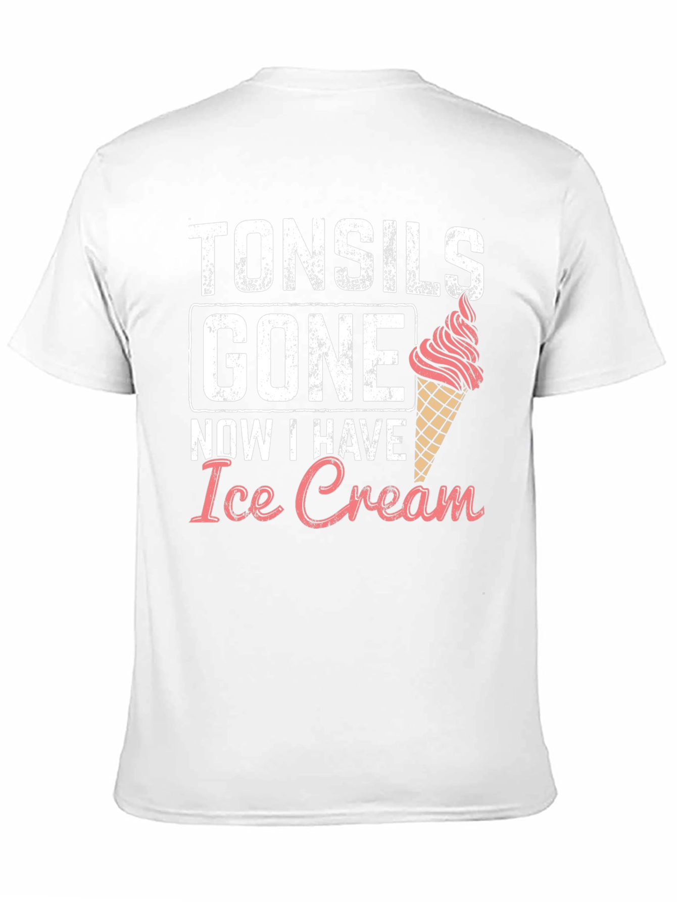 Tonsils Gone Ice Cream T-Shirt