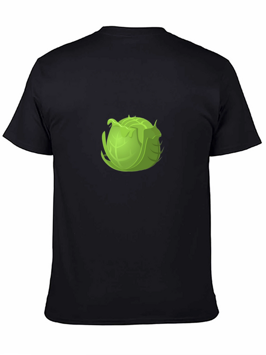 Cabbage Graphic Black Tee