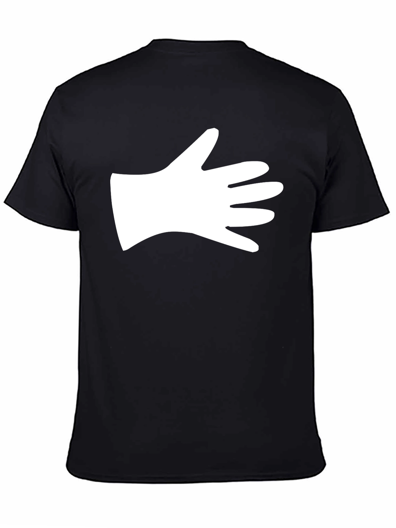 Hand Graphic Black T-Shirt - Stylish & Unique