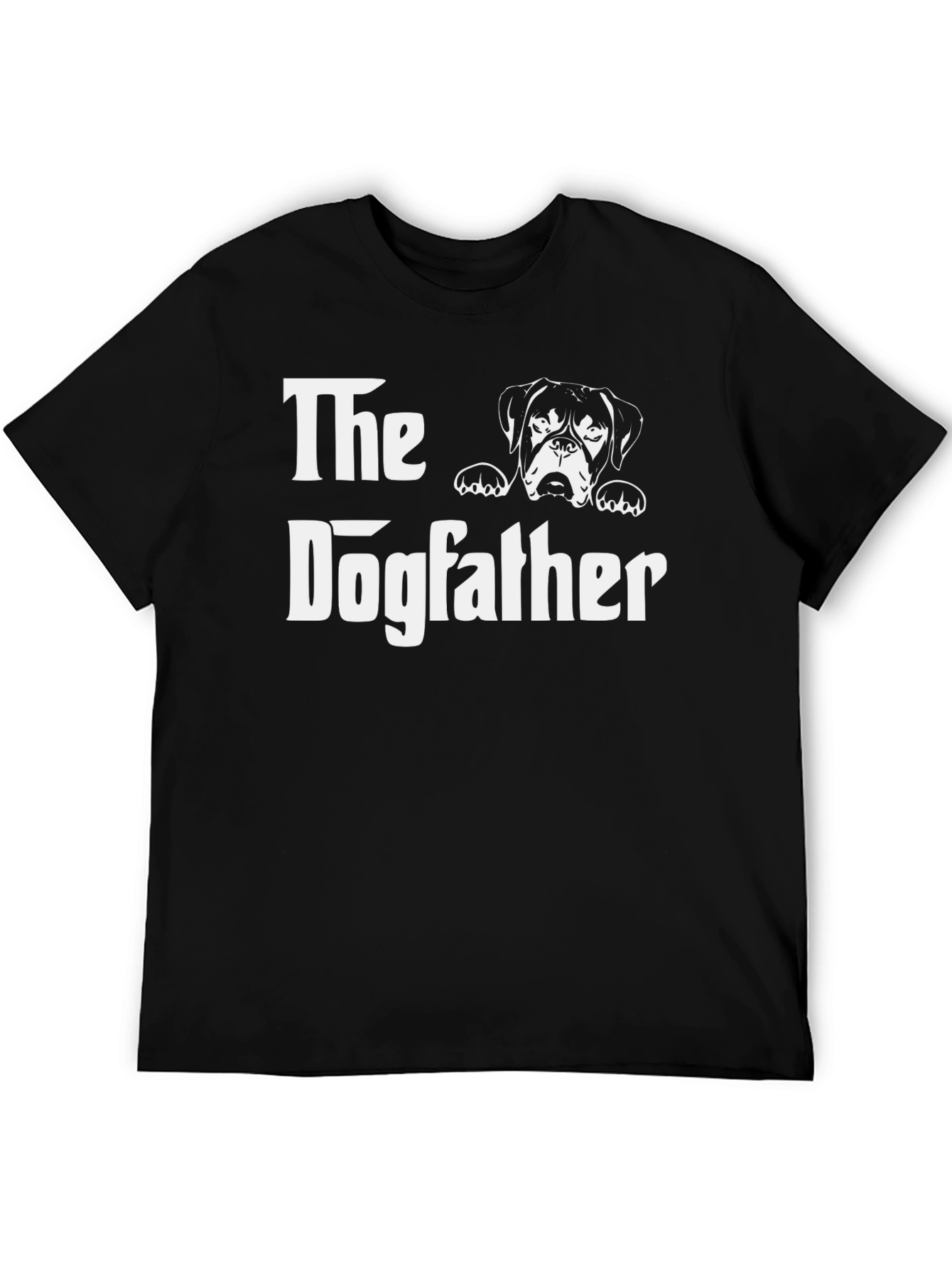 The Dogfather Black T-Shirt