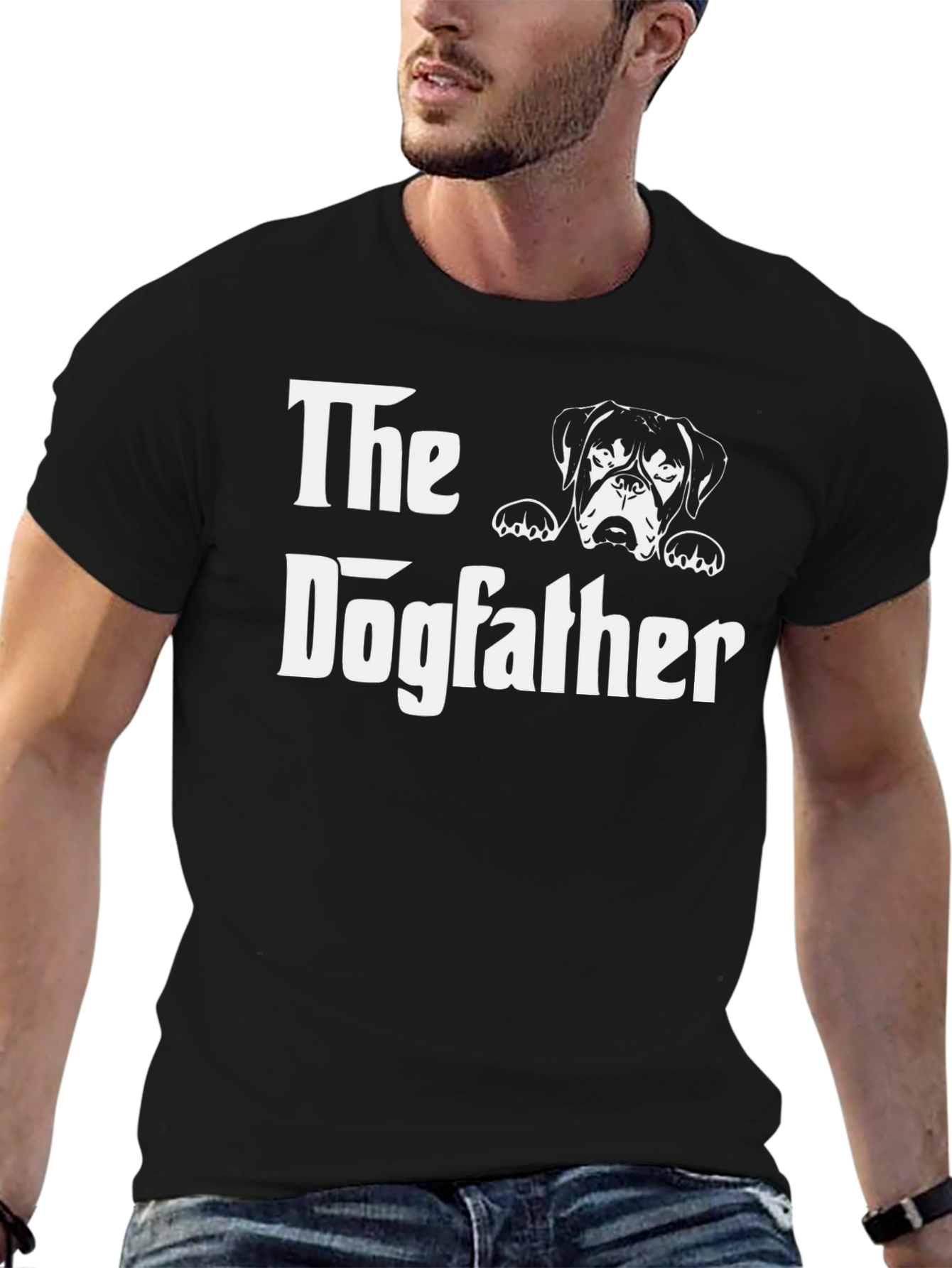 The Dogfather Black T-Shirt