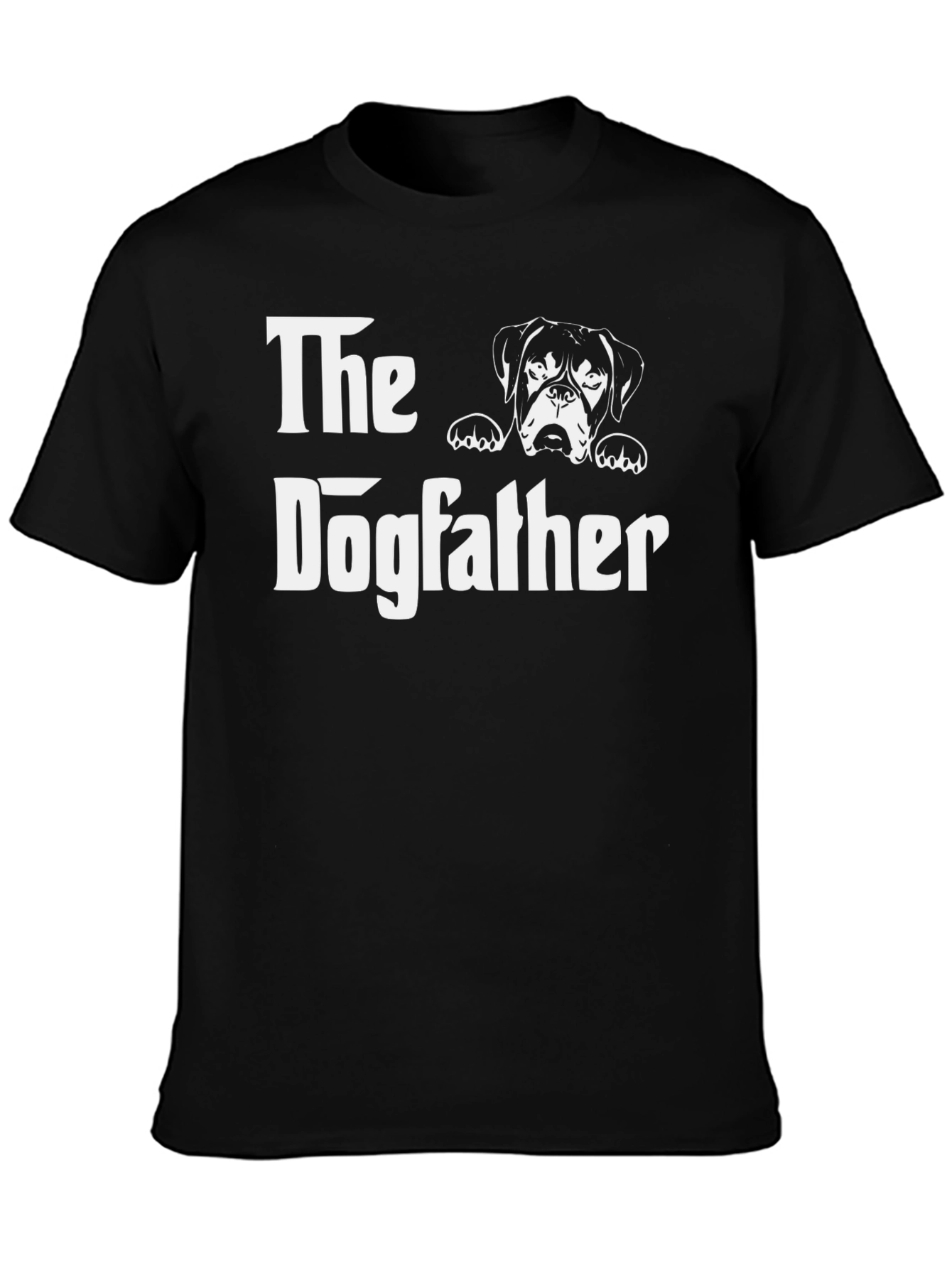 The Dogfather Black T-Shirt
