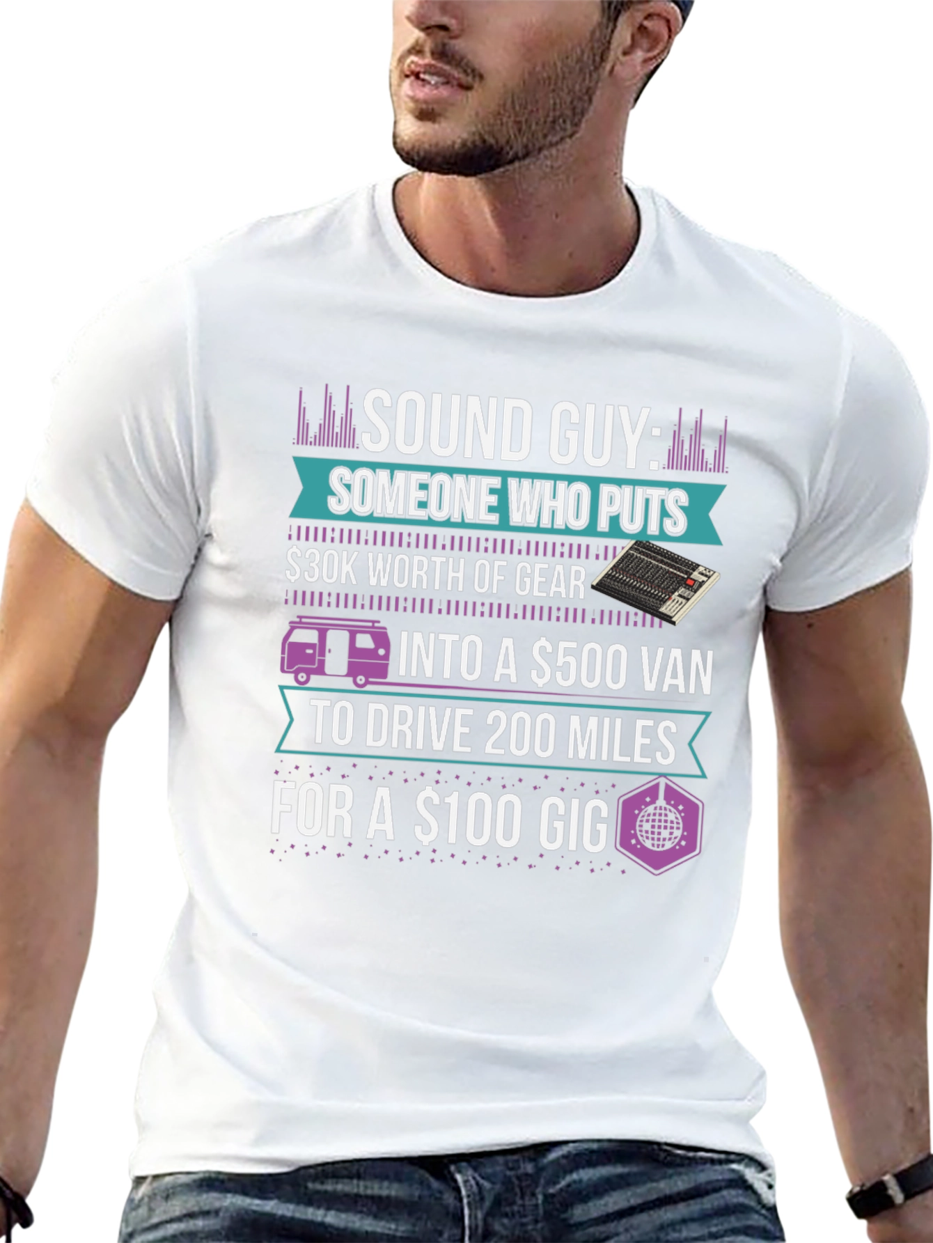 Sound Guy T-Shirt - Musician Humor