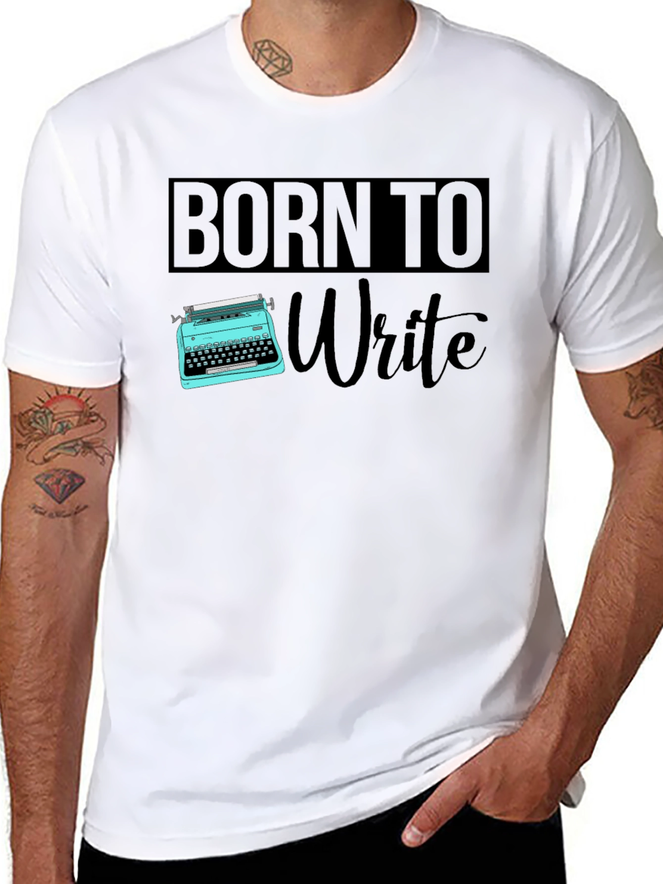 Born to Write T-Shirt - Writer Gift
