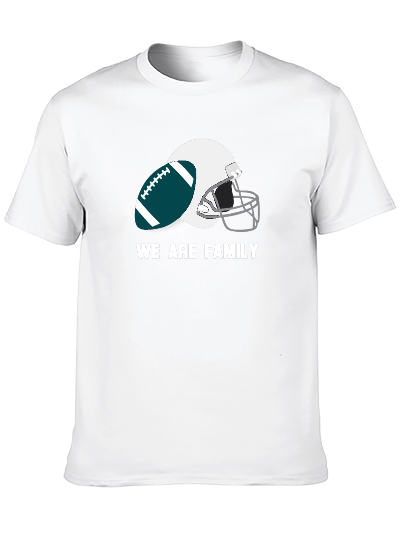 We Are Family Football T-Shirt
