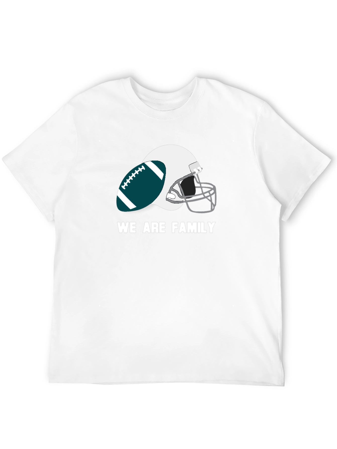 We Are Family Football T-Shirt