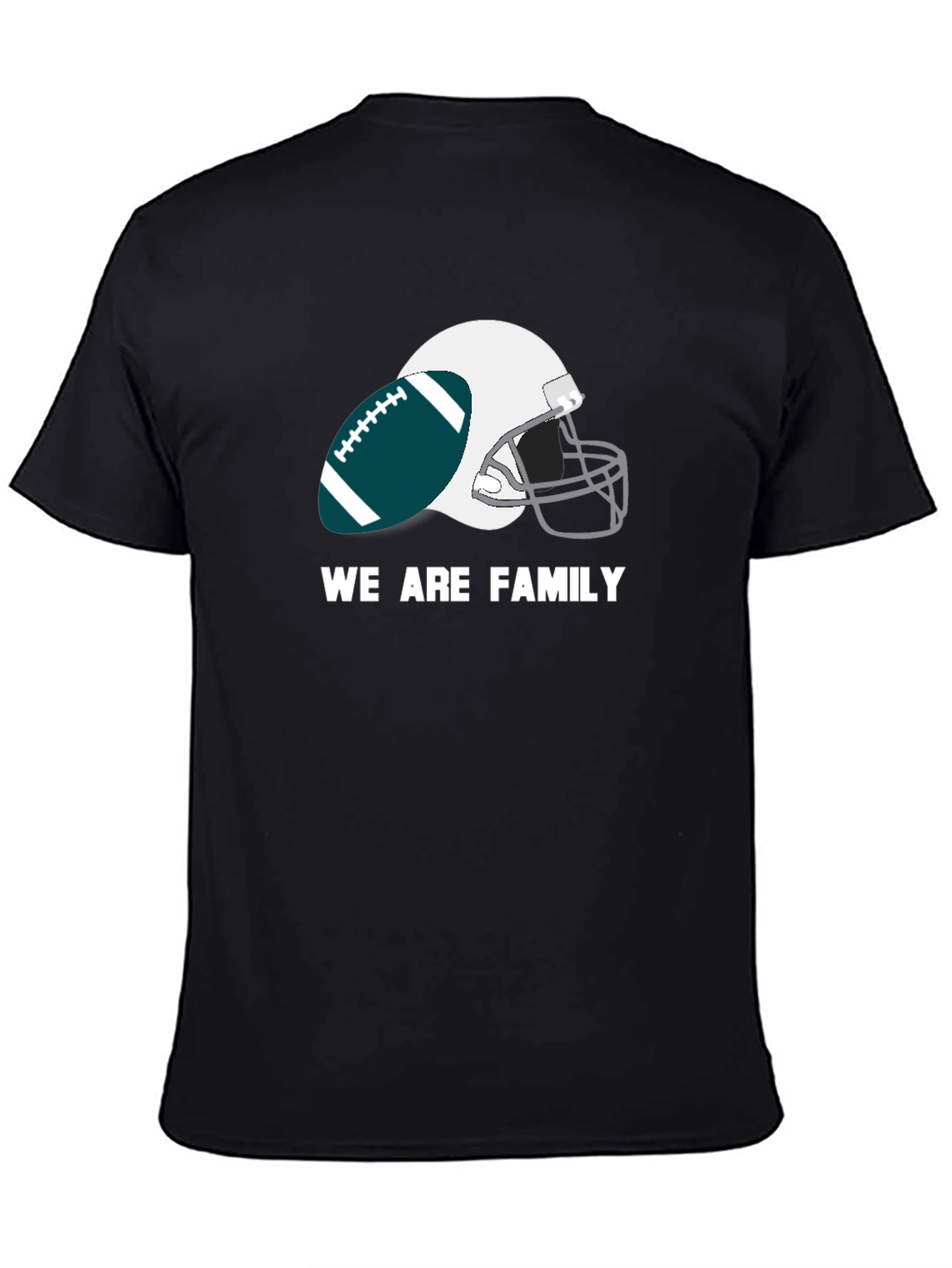 We Are Family Football T-Shirt