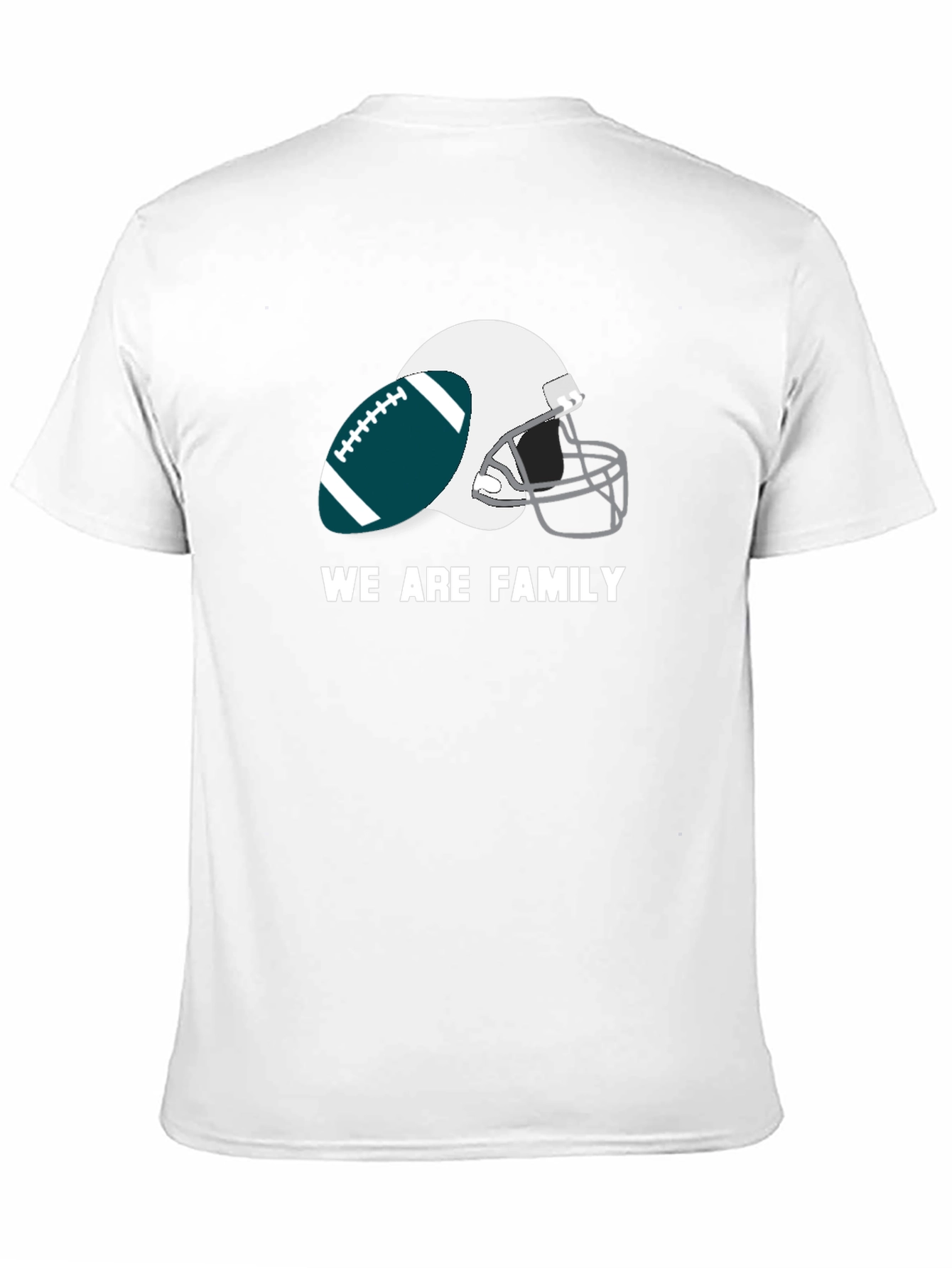 We Are Family Football T-Shirt