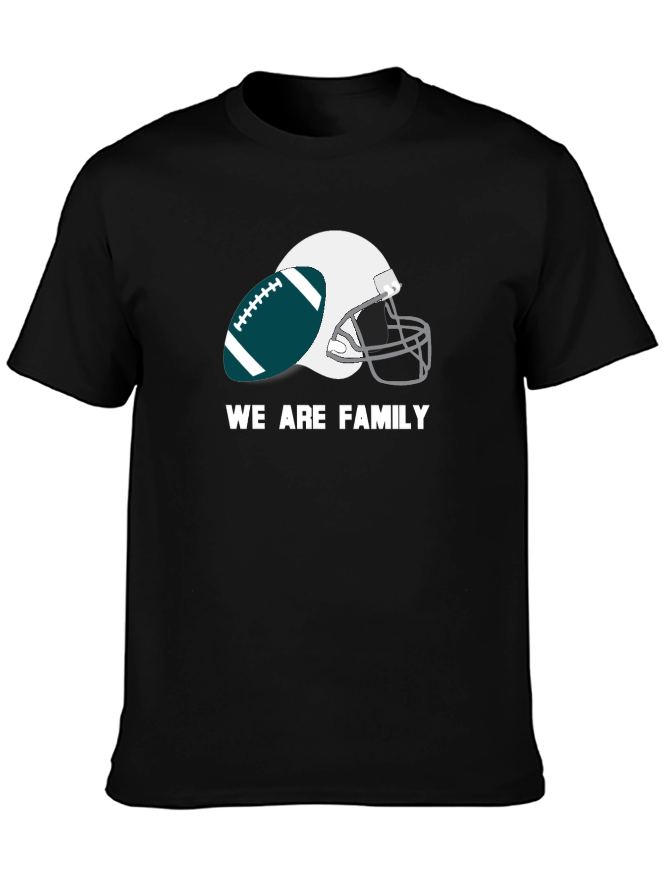 We Are Family Football T-Shirt