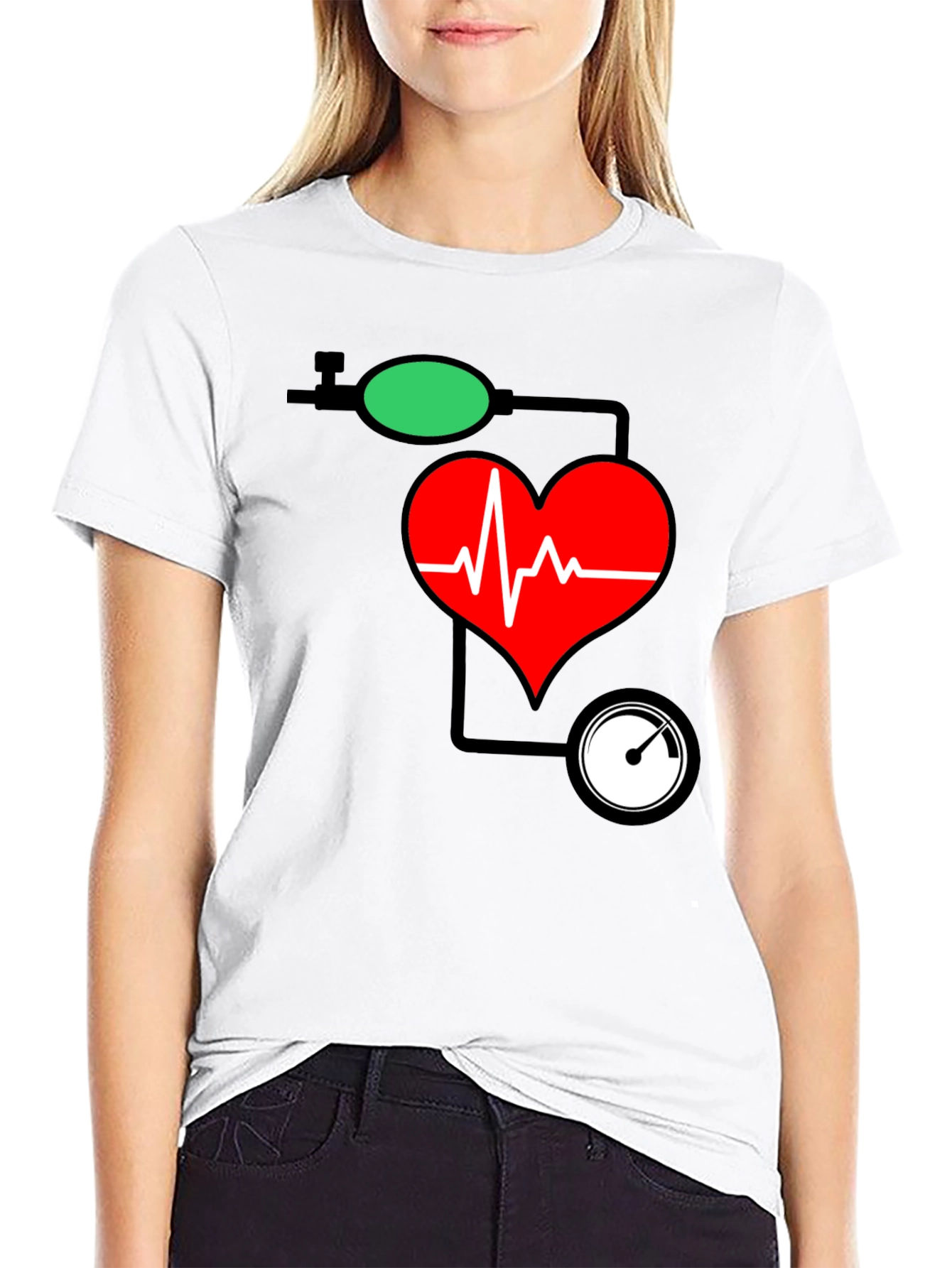 Heartbeat T-Shirt - Medical Graphic Tee