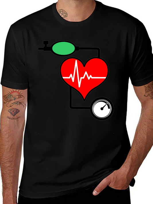 Heartbeat T-Shirt - Medical Graphic Tee