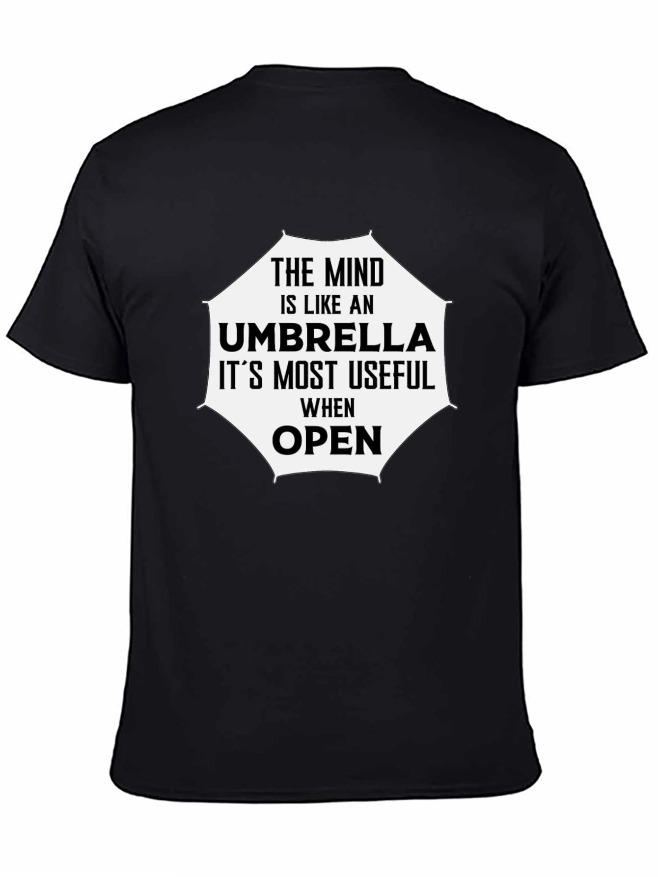Mind Umbrella T-Shirt - Open Mind Philosophy Tee