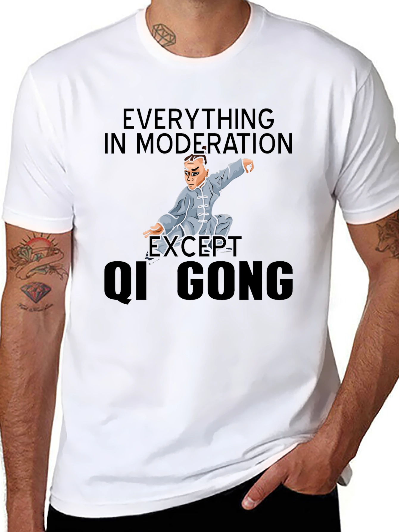 Qi Gong T-Shirt: Everything in Moderation