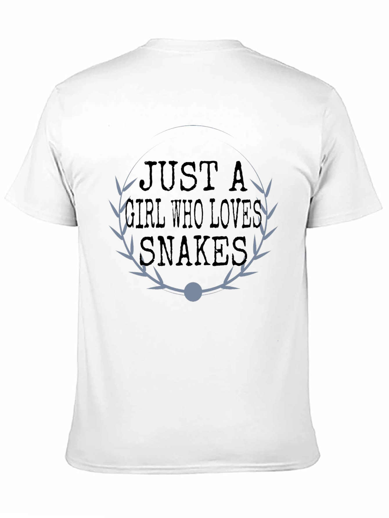 Just a Girl Who Loves Snakes - Graphic T-Shirt