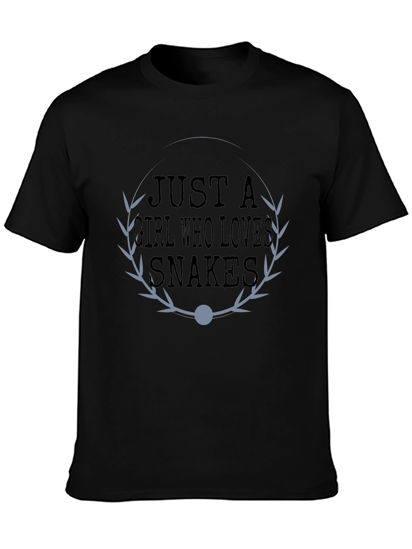 Just a Girl Who Loves Snakes - Graphic T-Shirt