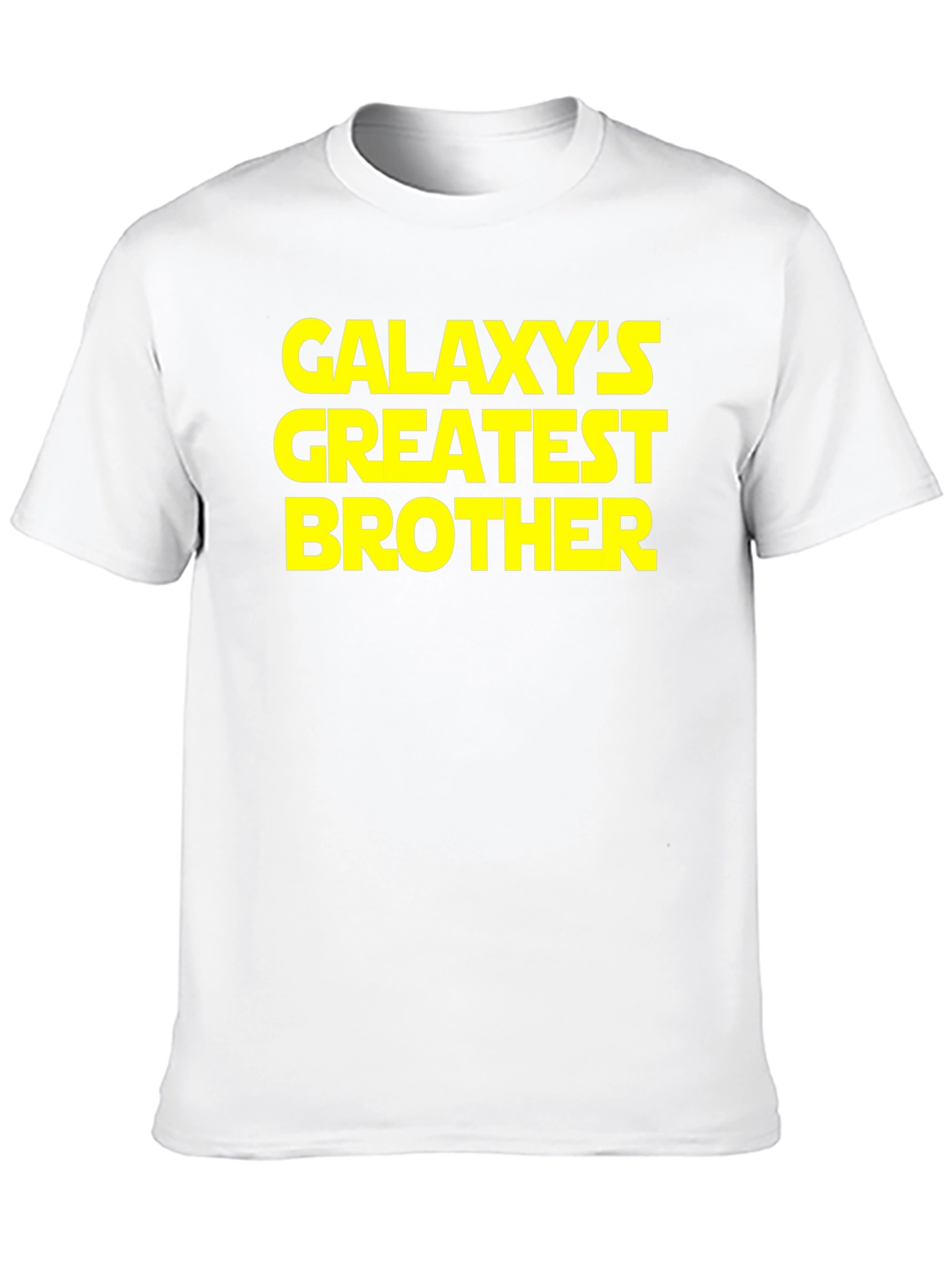 Galaxys Greatest Brother Black T-Shirt