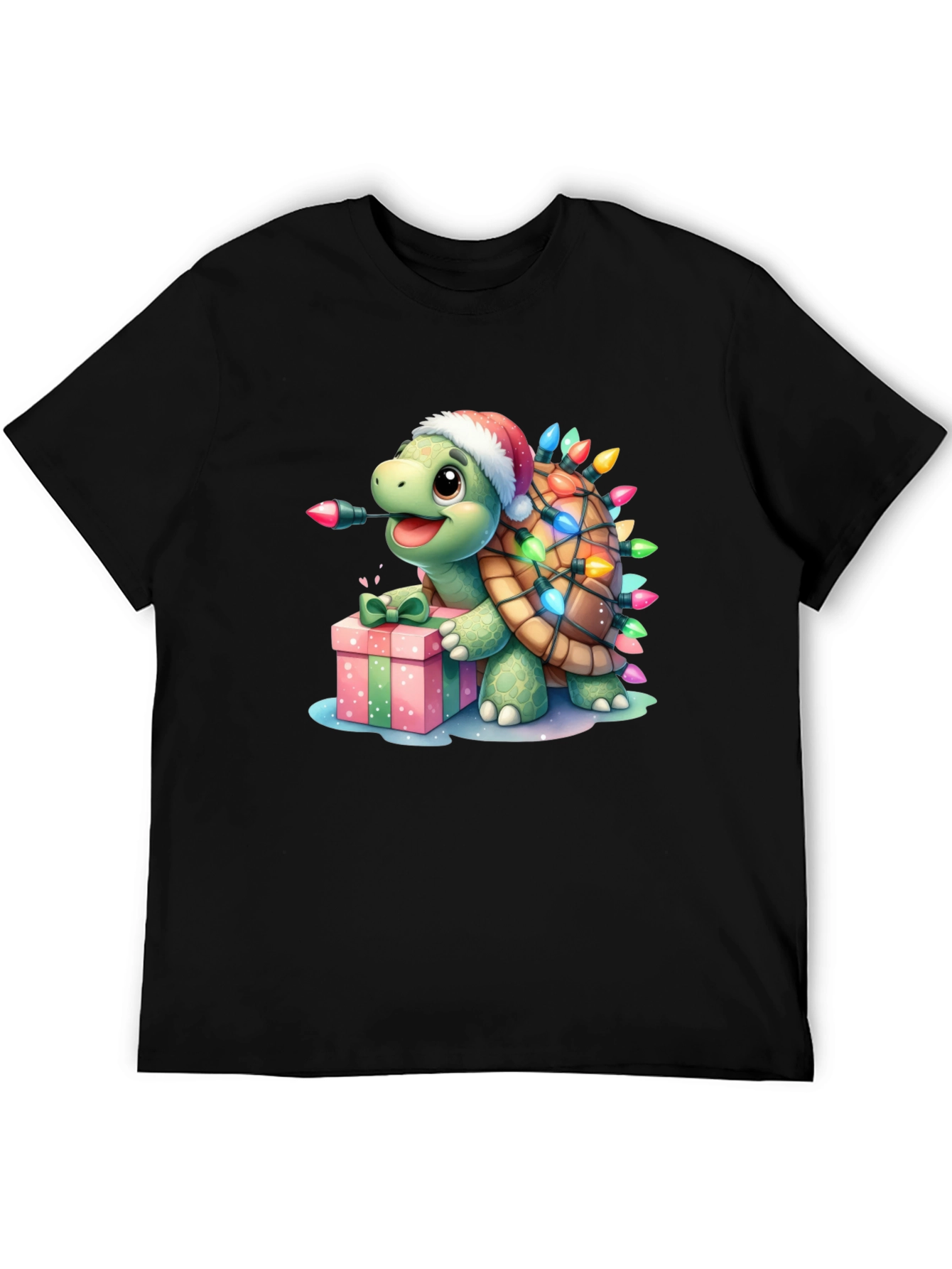 Festive Turtle Graphic Tee
