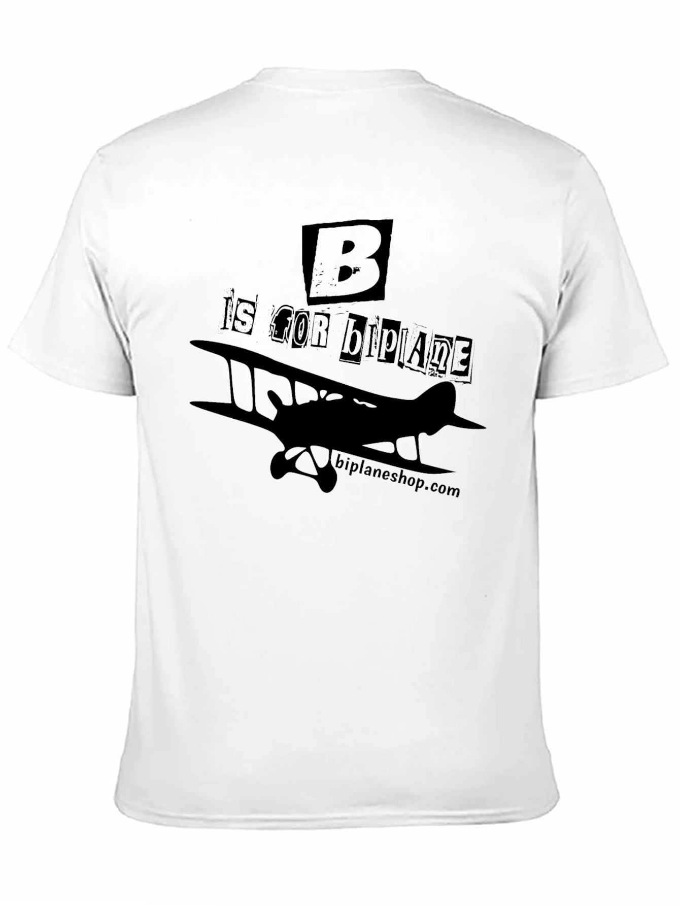 B is for Biplane T-Shirt - Aviation Tee