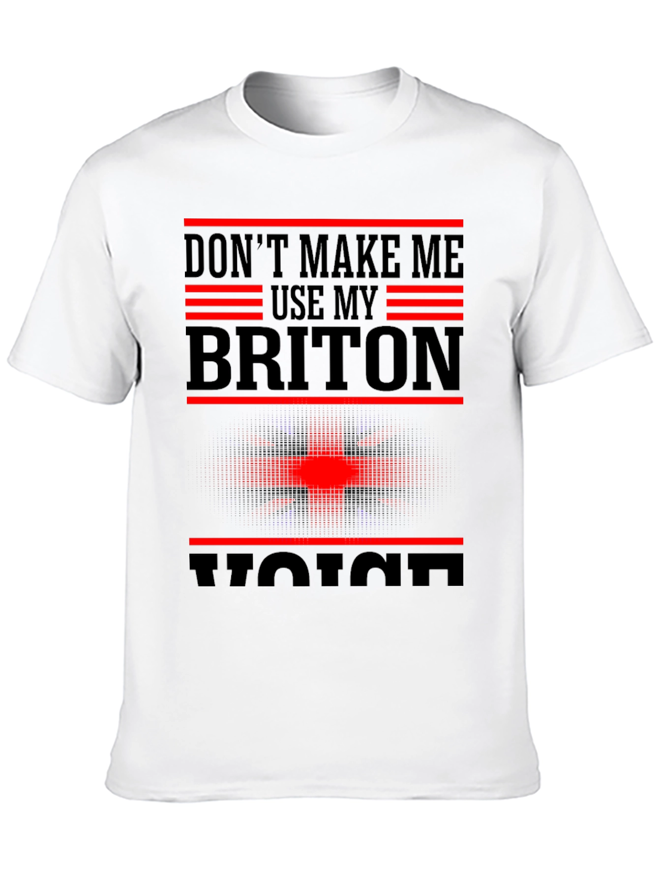 Briton Voice Graphic T-Shirt - Black