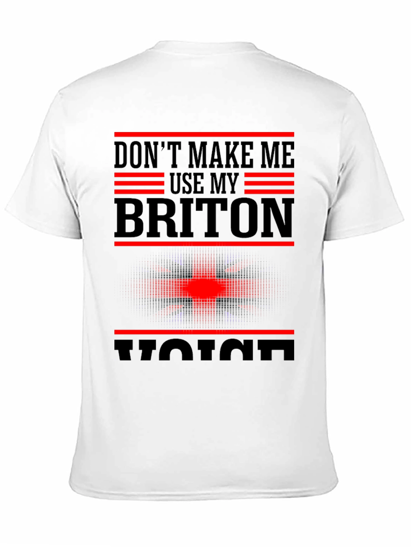 Briton Voice Graphic T-Shirt - Black