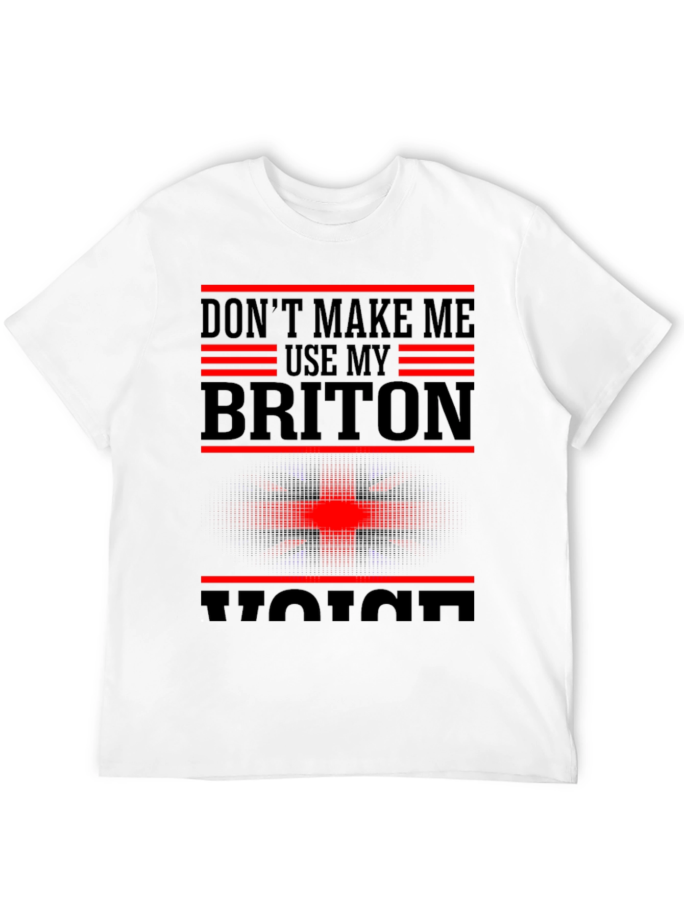 Briton Voice Graphic T-Shirt - Black