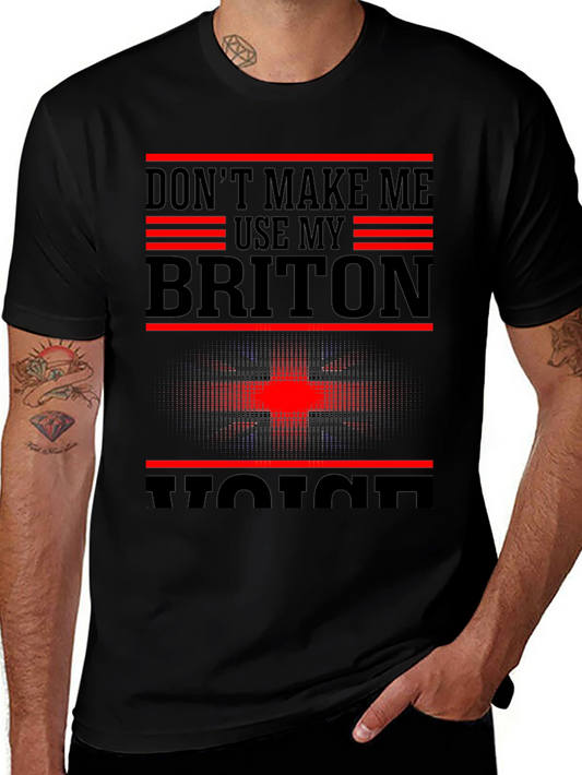 Briton Voice Graphic T-Shirt - Black