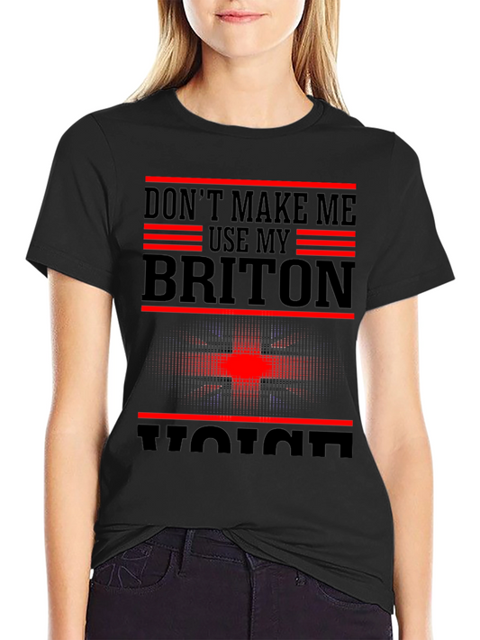 Briton Voice Graphic T-Shirt - Black