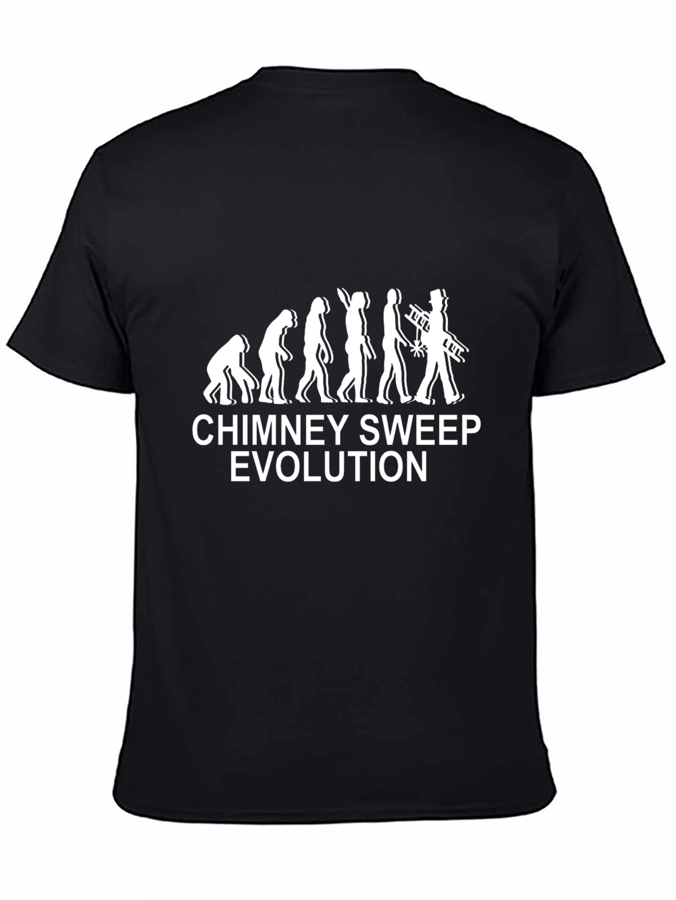 Chimney Sweep Evolution T-Shirt - Novelty Graphic Tee