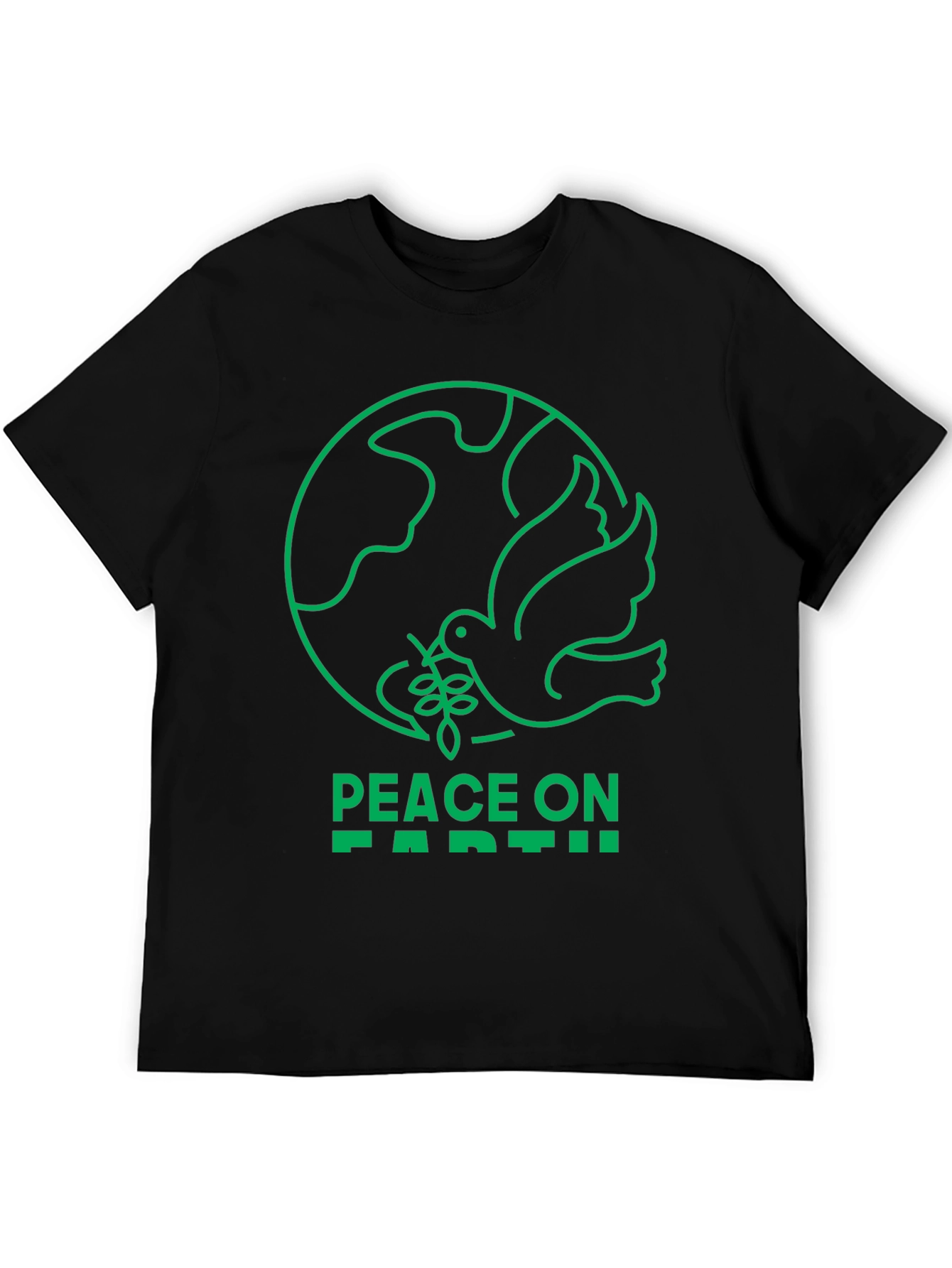 Peace On Earth Graphic T-Shirt