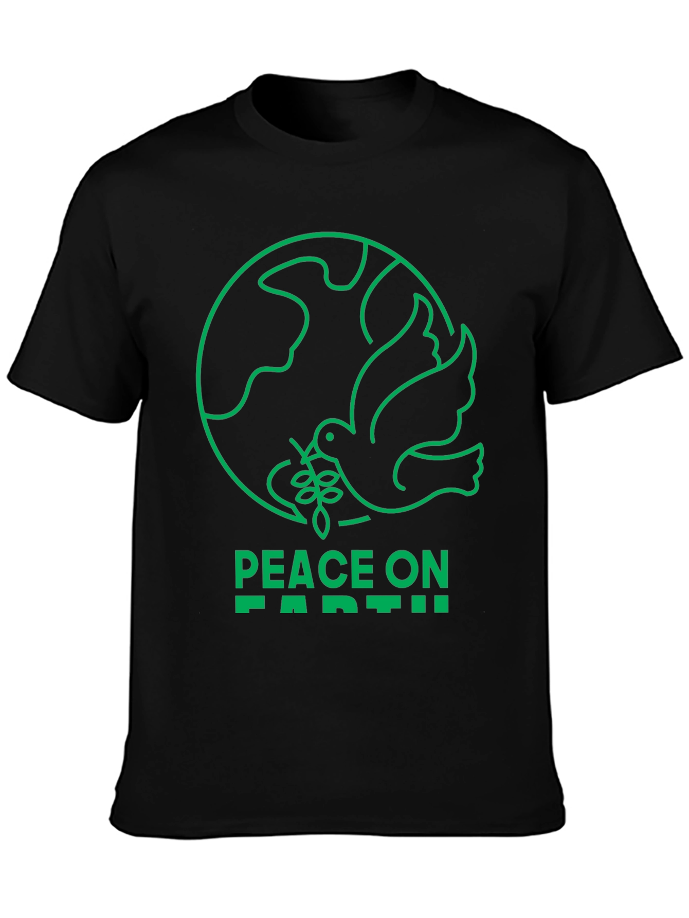 Peace On Earth Graphic T-Shirt