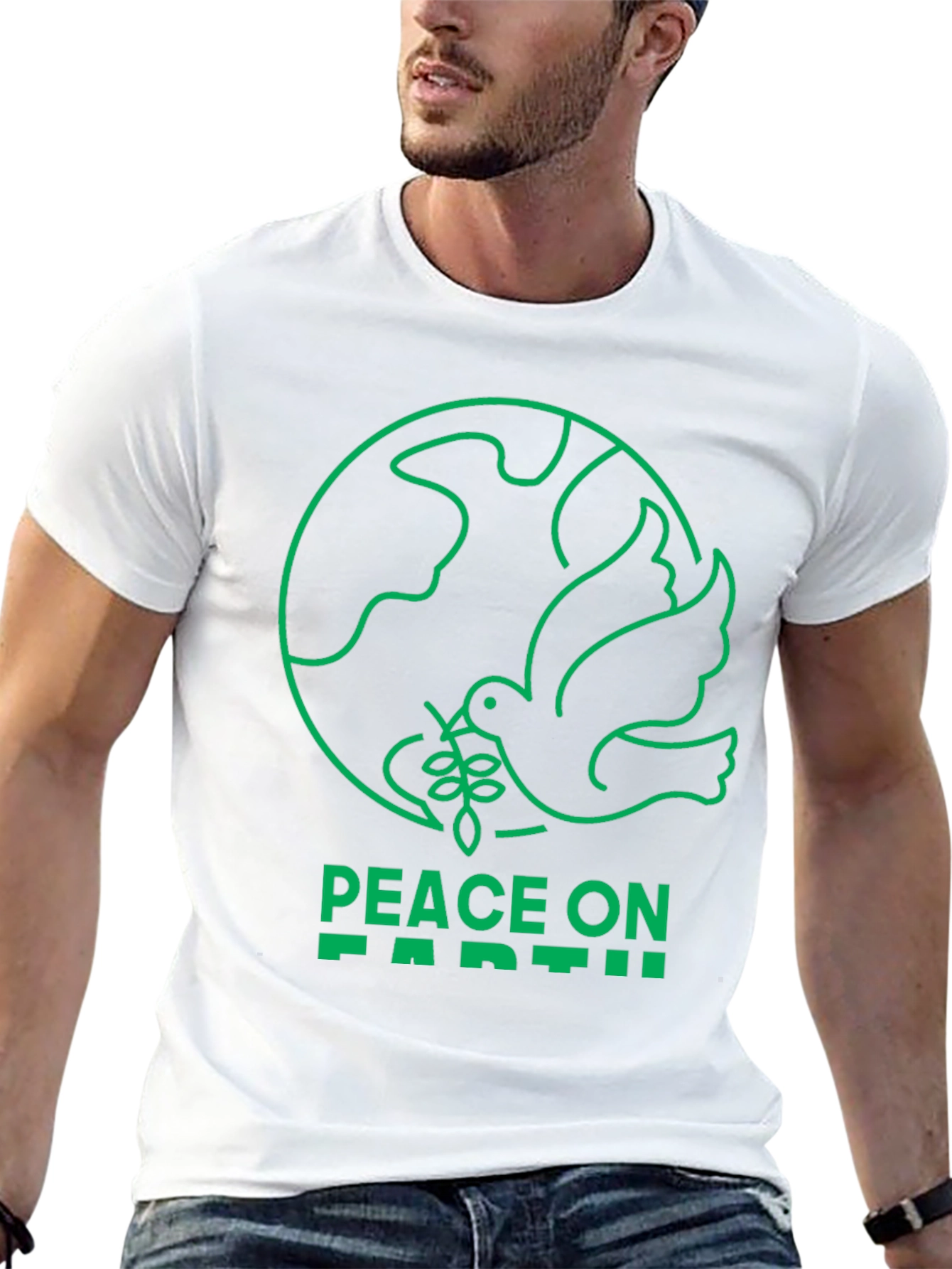 Peace On Earth Graphic T-Shirt