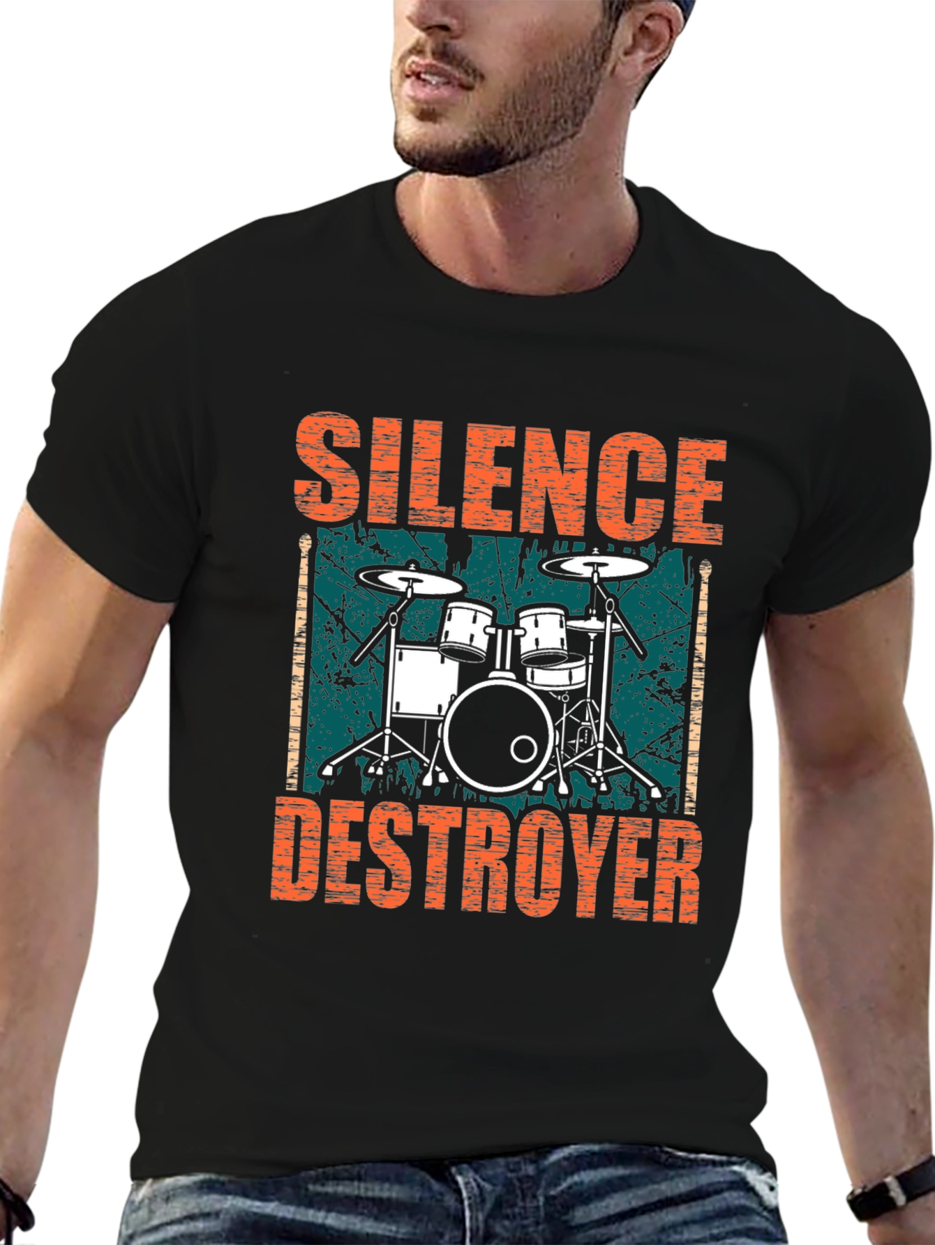 Silence Destroyer Drummer T-Shirt