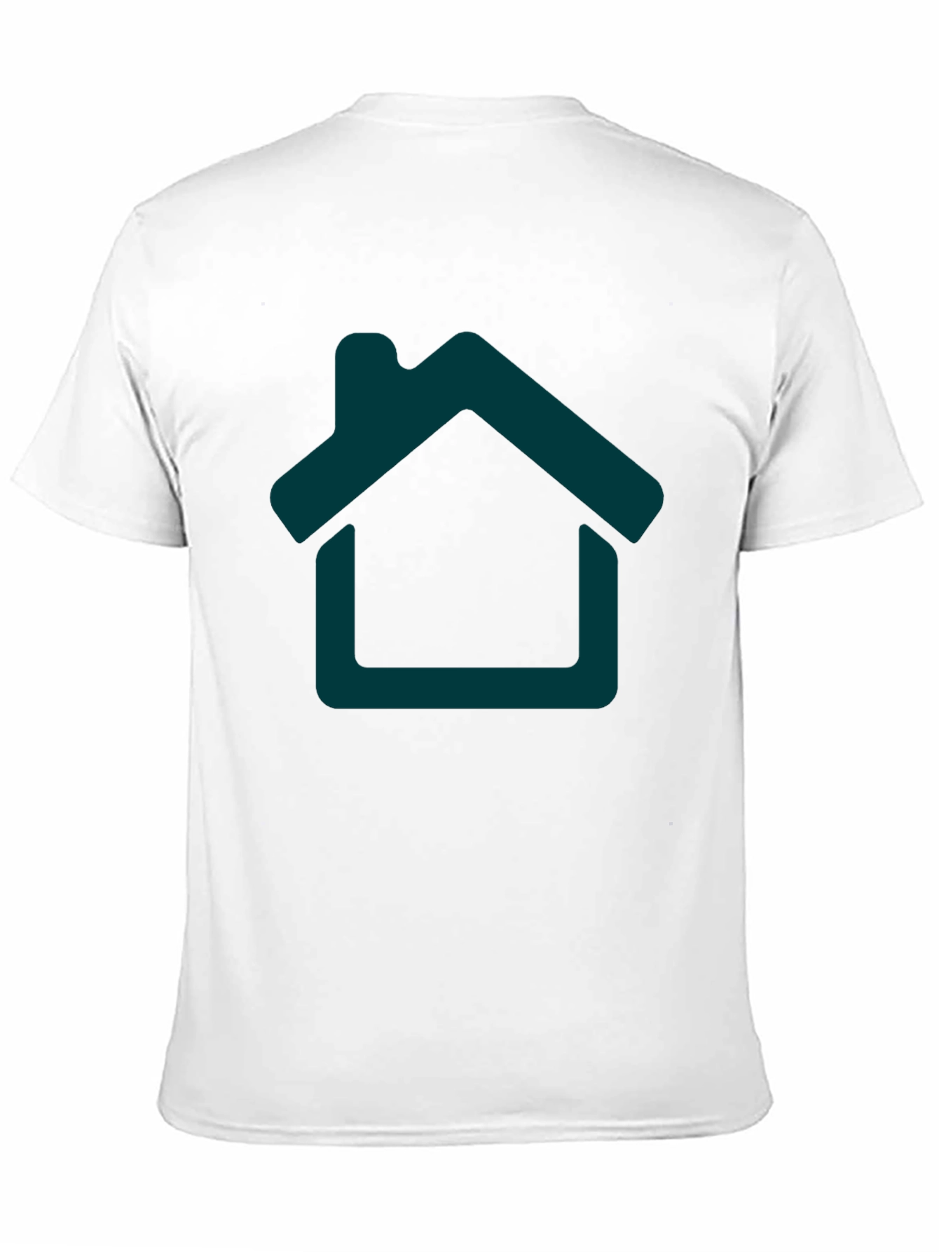 Home Icon Graphic Tee - Black