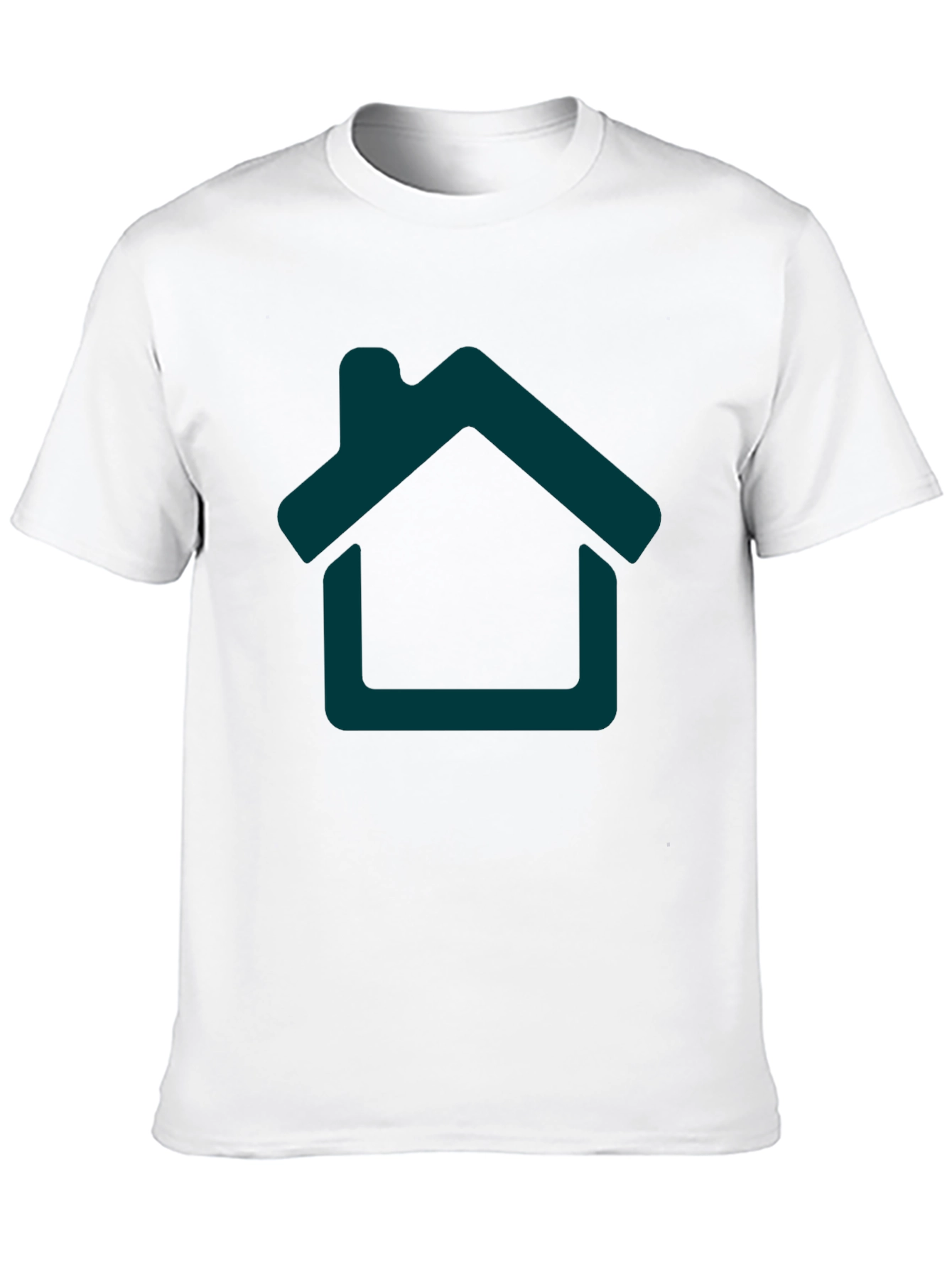 Home Icon Graphic Tee - Black