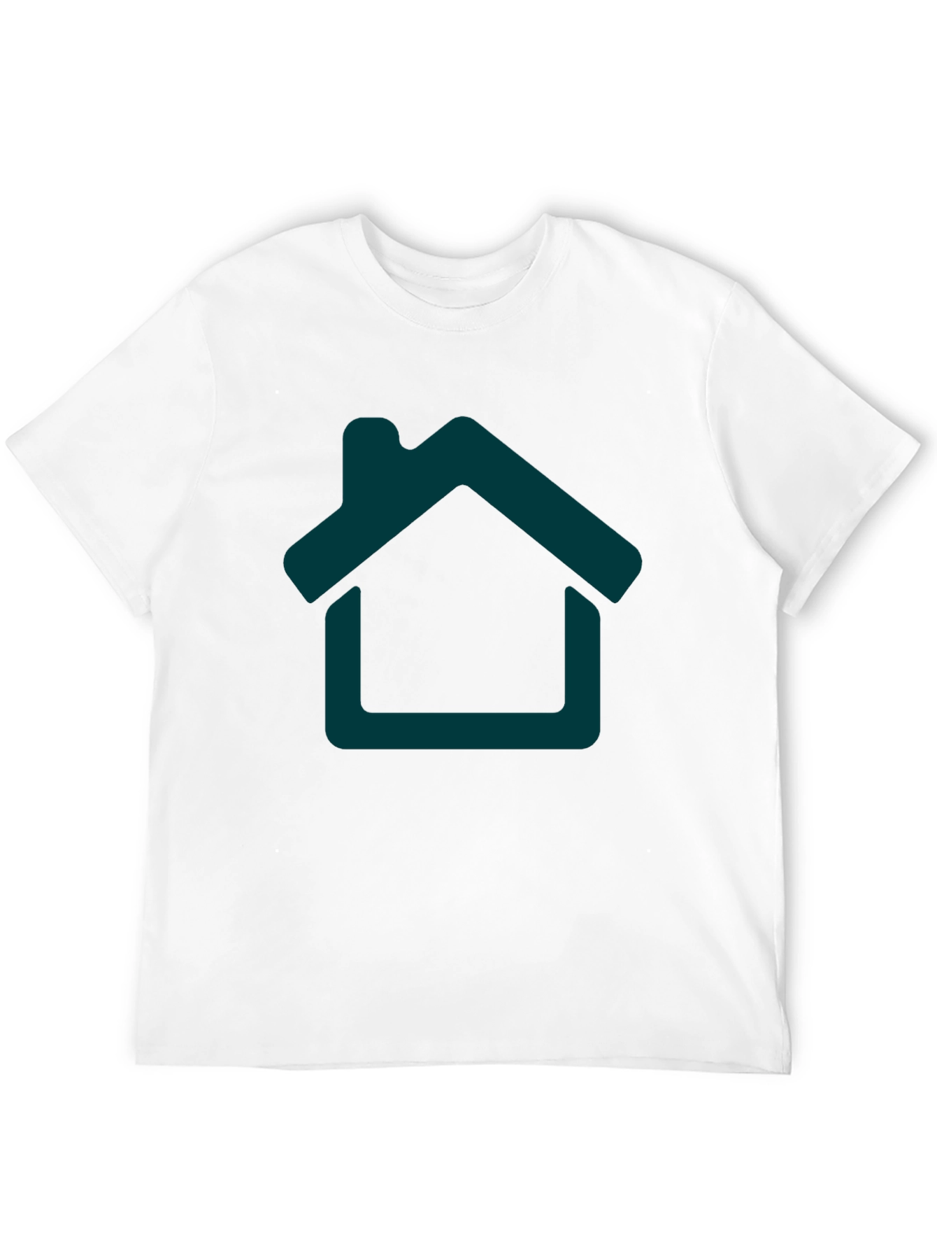 Home Icon Graphic Tee - Black
