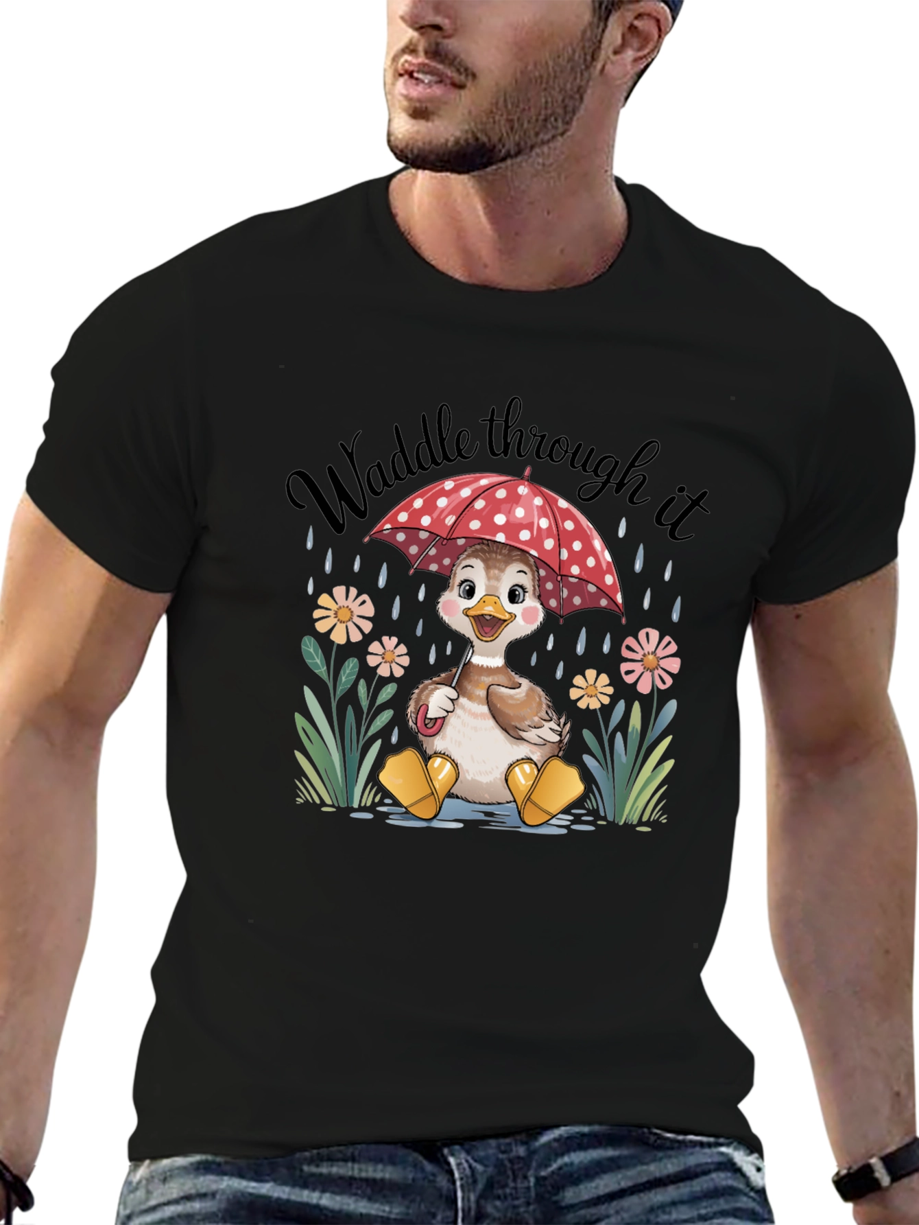 Duckling Waddle Through It Tee